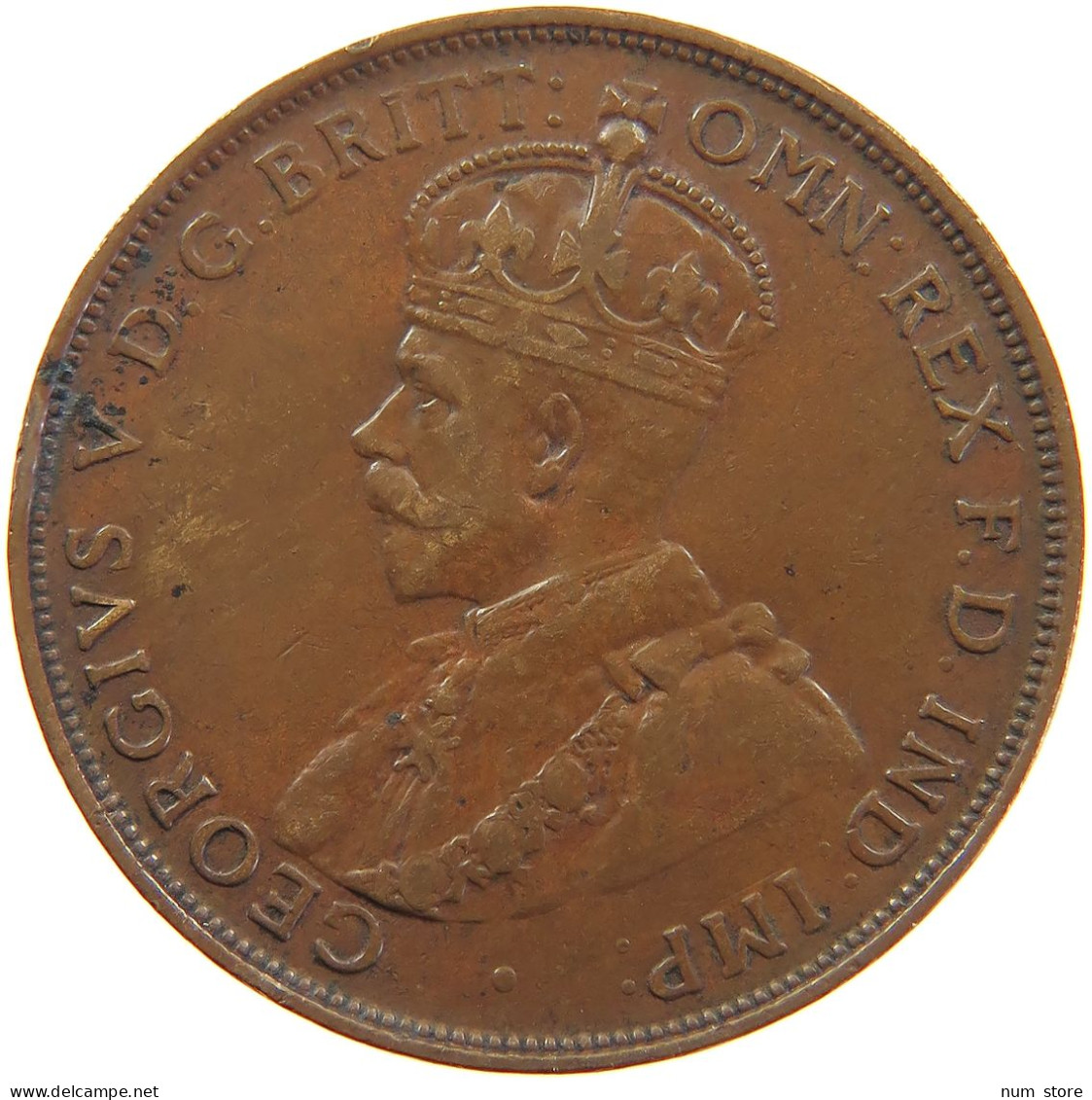 AUSTRALIA PENNY 1922 George V. (1910-1936) #t023 0391 - Penny