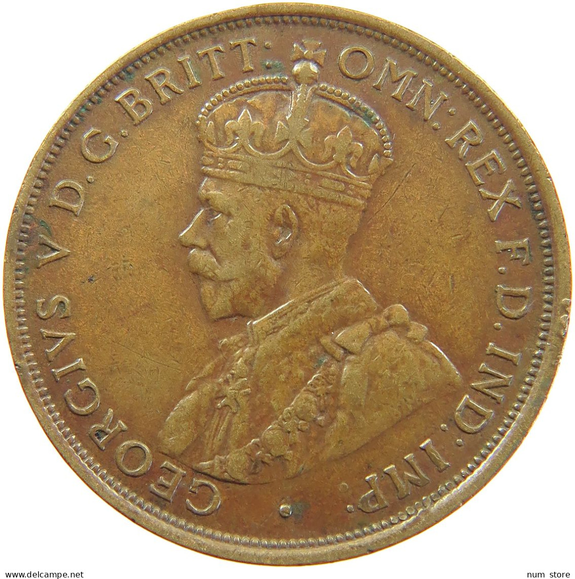 AUSTRALIA PENNY 1913 George V. (1910-1936) #t023 0399 - Penny