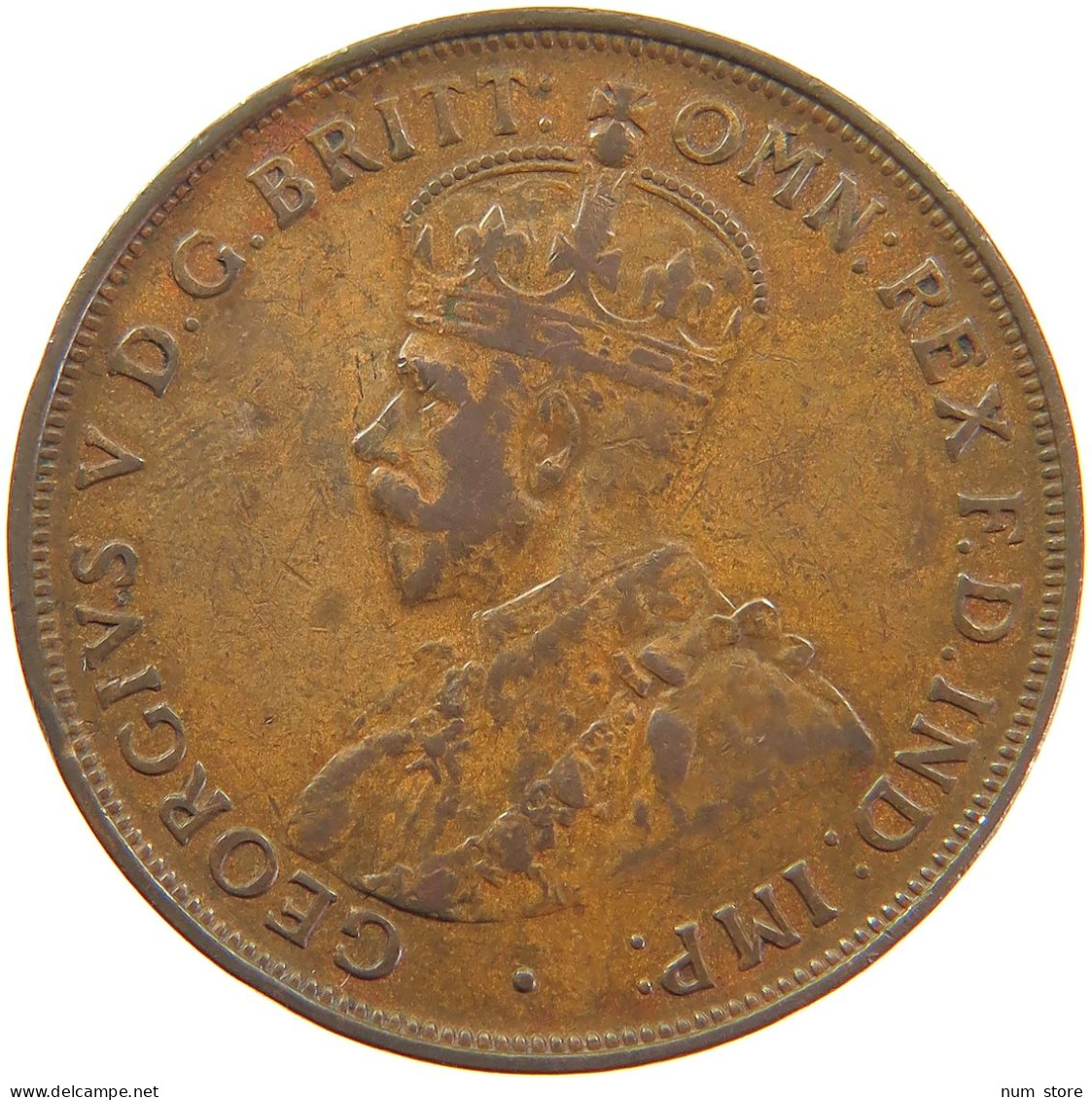 AUSTRALIA PENNY 1921 George V. (1910-1936) #t023 0389 - Penny