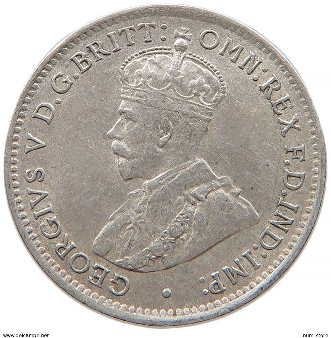 AUSTRALIA THREEPENCE 1914 George V. (1910-1936) #t022 0485 - Threepence