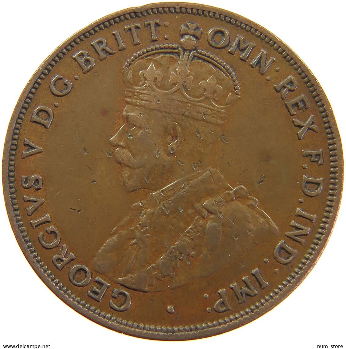 AUSTRALIA PENNY 1917 George V. (1910-1936) #t024 0075 - Penny