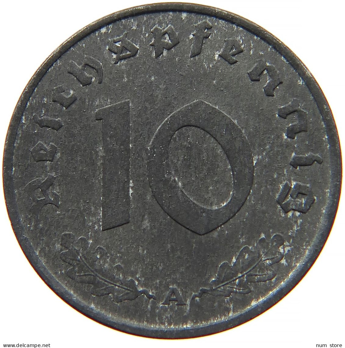 ALLIIERTE BESETZUNG 10 REICHSPFENNIG 1948 A  #t028 0351 - 10 Reichspfennig