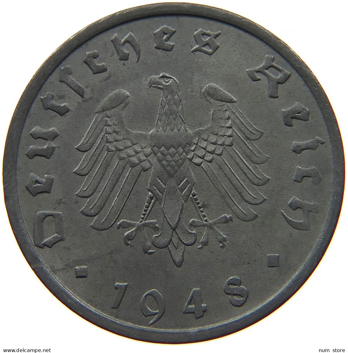ALLIIERTE BESETZUNG 10 REICHSPFENNIG 1948 A  #t028 0351 - 10 Reichspfennig