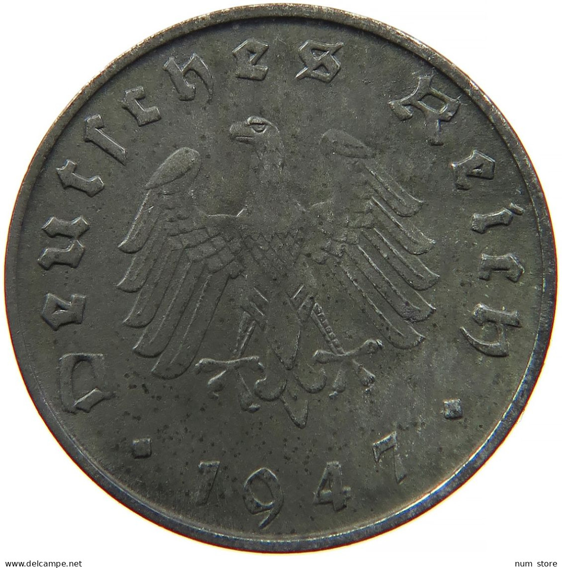 ALLIIERTE BESETZUNG 10 REICHSPFENNIG 1947 A  #t028 0363 - 10 Reichspfennig