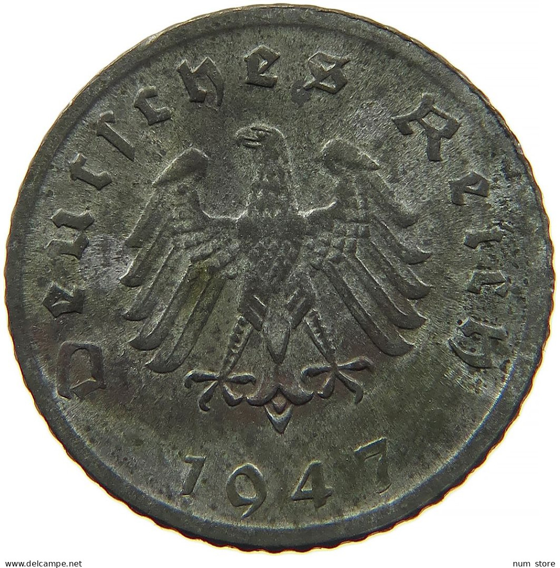 ALLIIERTE BESETZUNG 5 REICHSPFENNIG 1947 D  #t028 0375 - 5 Reichspfennig
