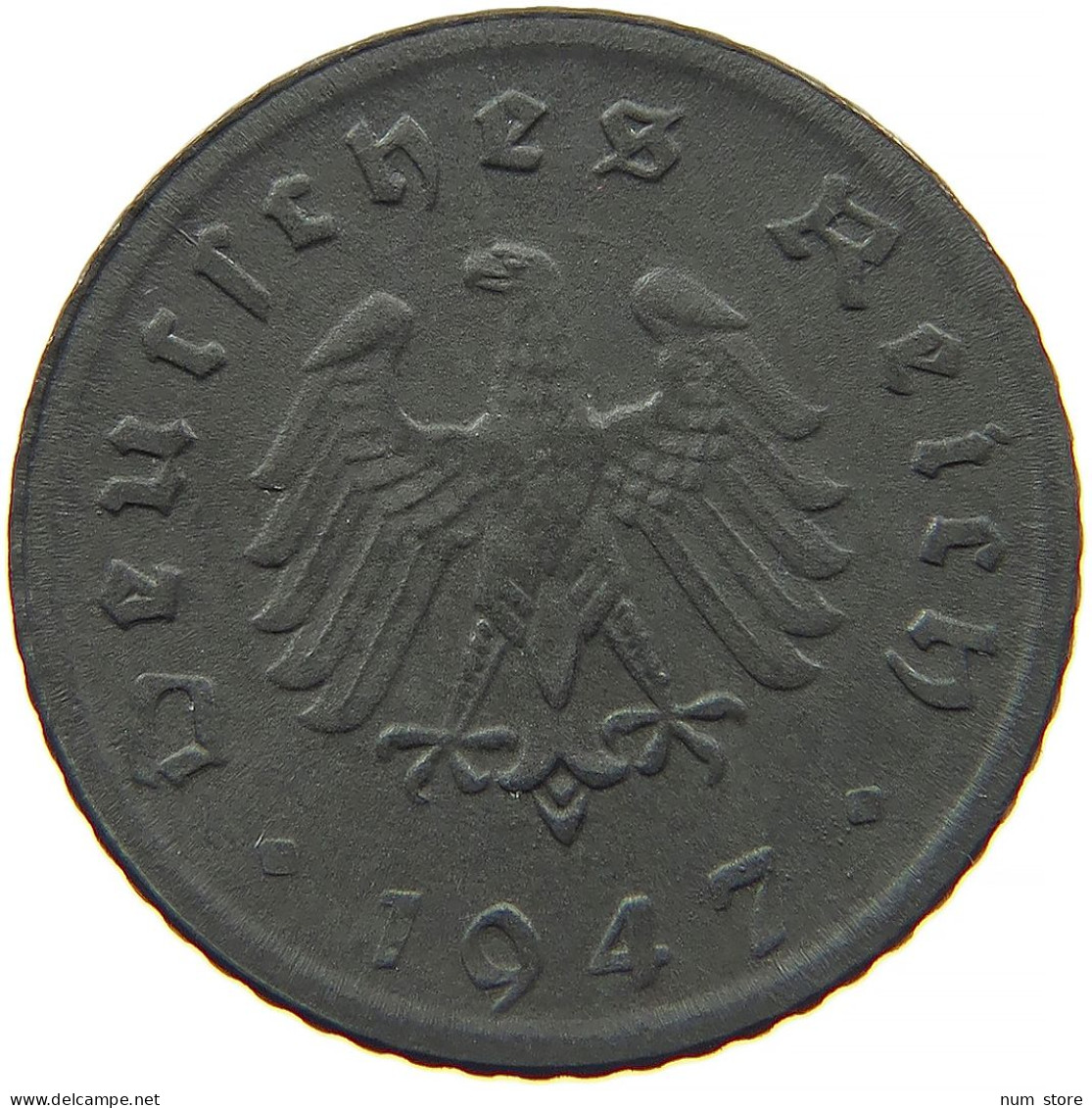 ALLIIERTE BESETZUNG 5 REICHSPFENNIG 1947 D  #t028 0371 - 5 Reichspfennig