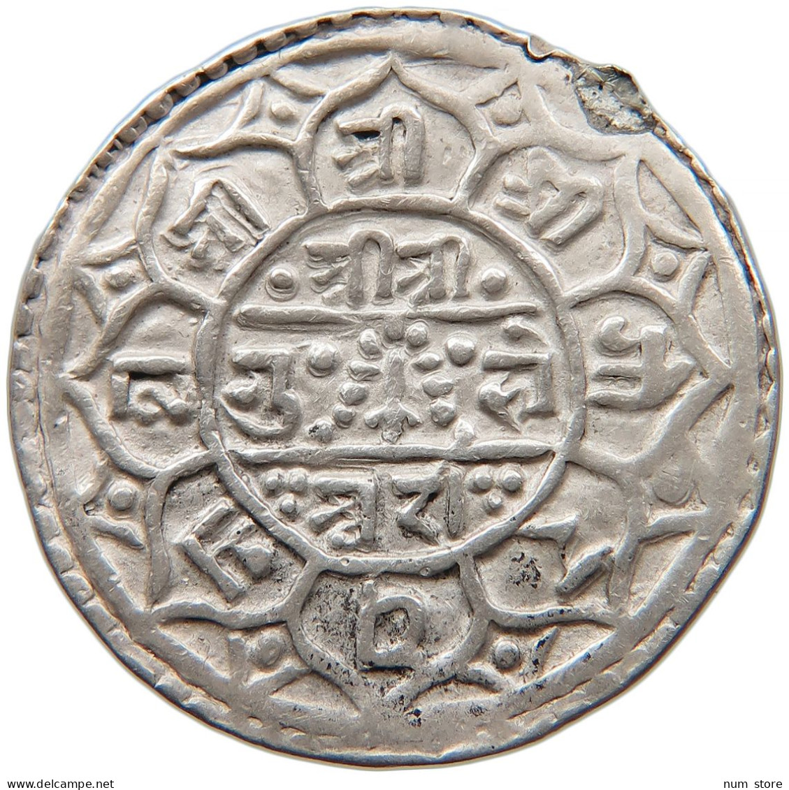 NEPAL MOHAR 1691 Prithvi Narayan 1768-1775 #t024 0175 - Népal