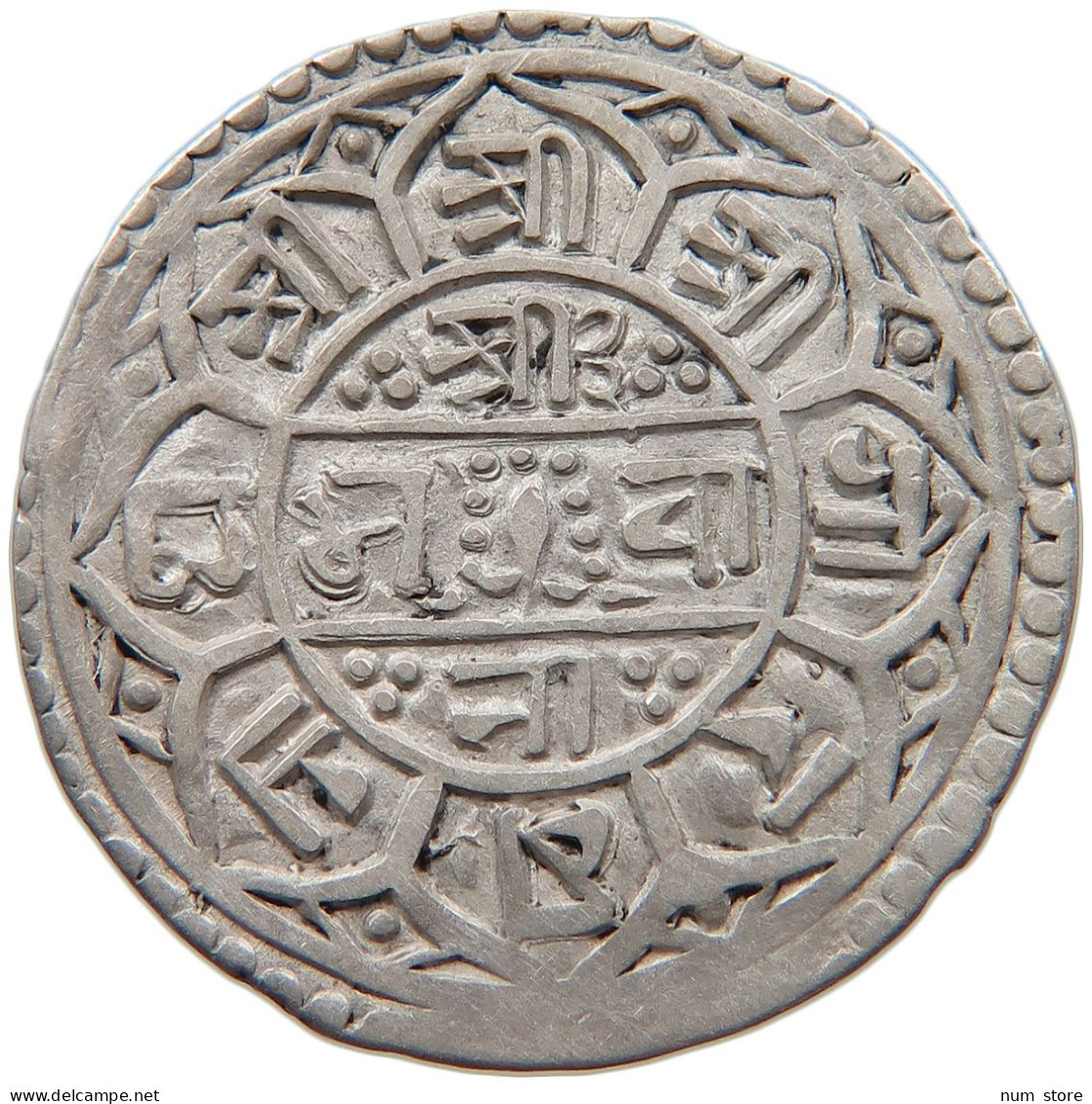 NEPAL MOHAR 1745 Surendra Vikrama #t024 0171 - Népal