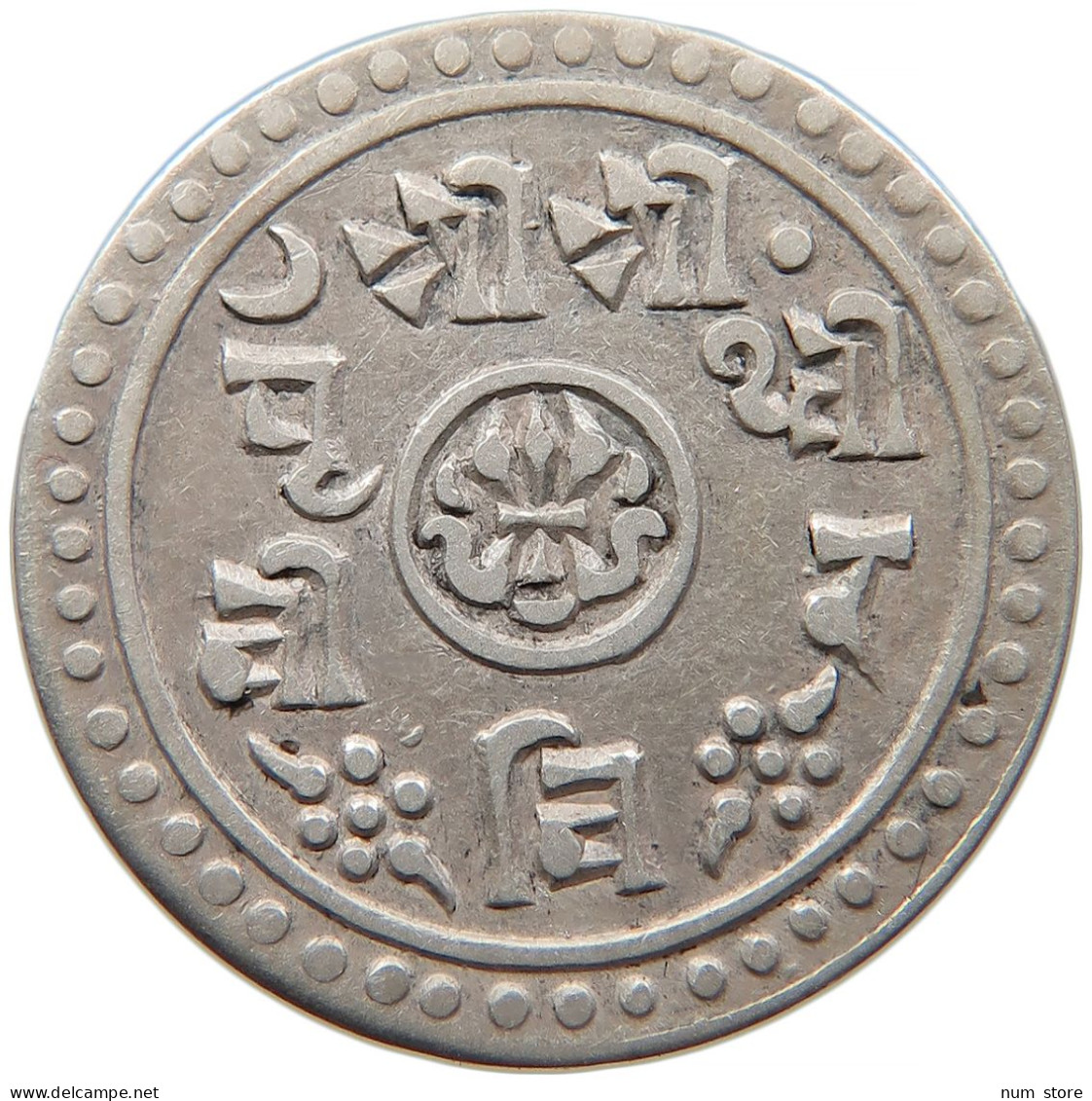 NEPAL 1/2 MOHAR 1826  #t024 0167 - Nepal