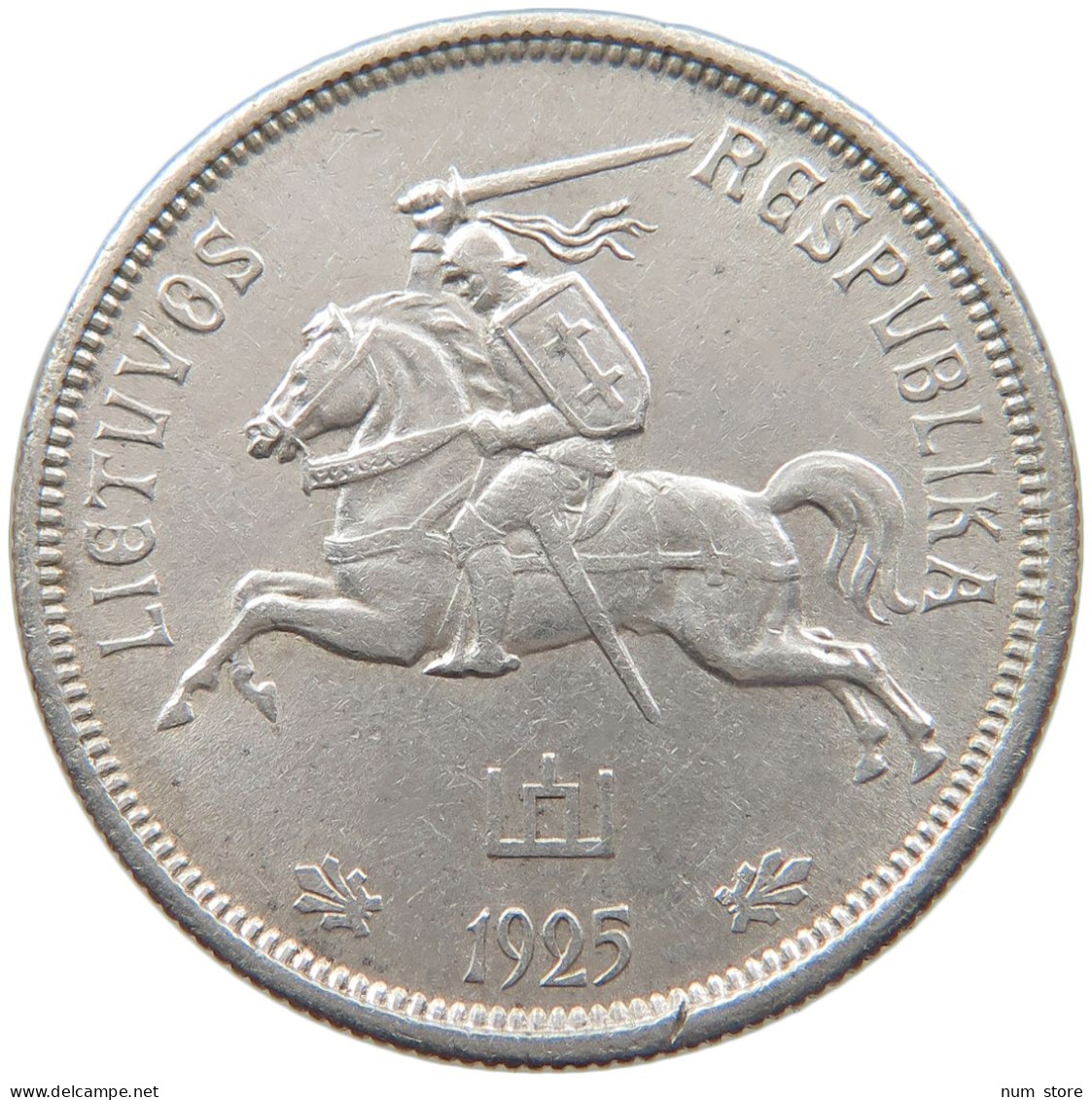 LITHUANIA 5 LITAI 1925  #t026 0107 - Lituanie