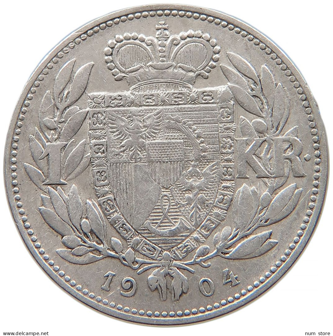 LIECHTENSTEIN KRONE 1904 Johann II. 1858-1929 #t022 0697 - Liechtenstein