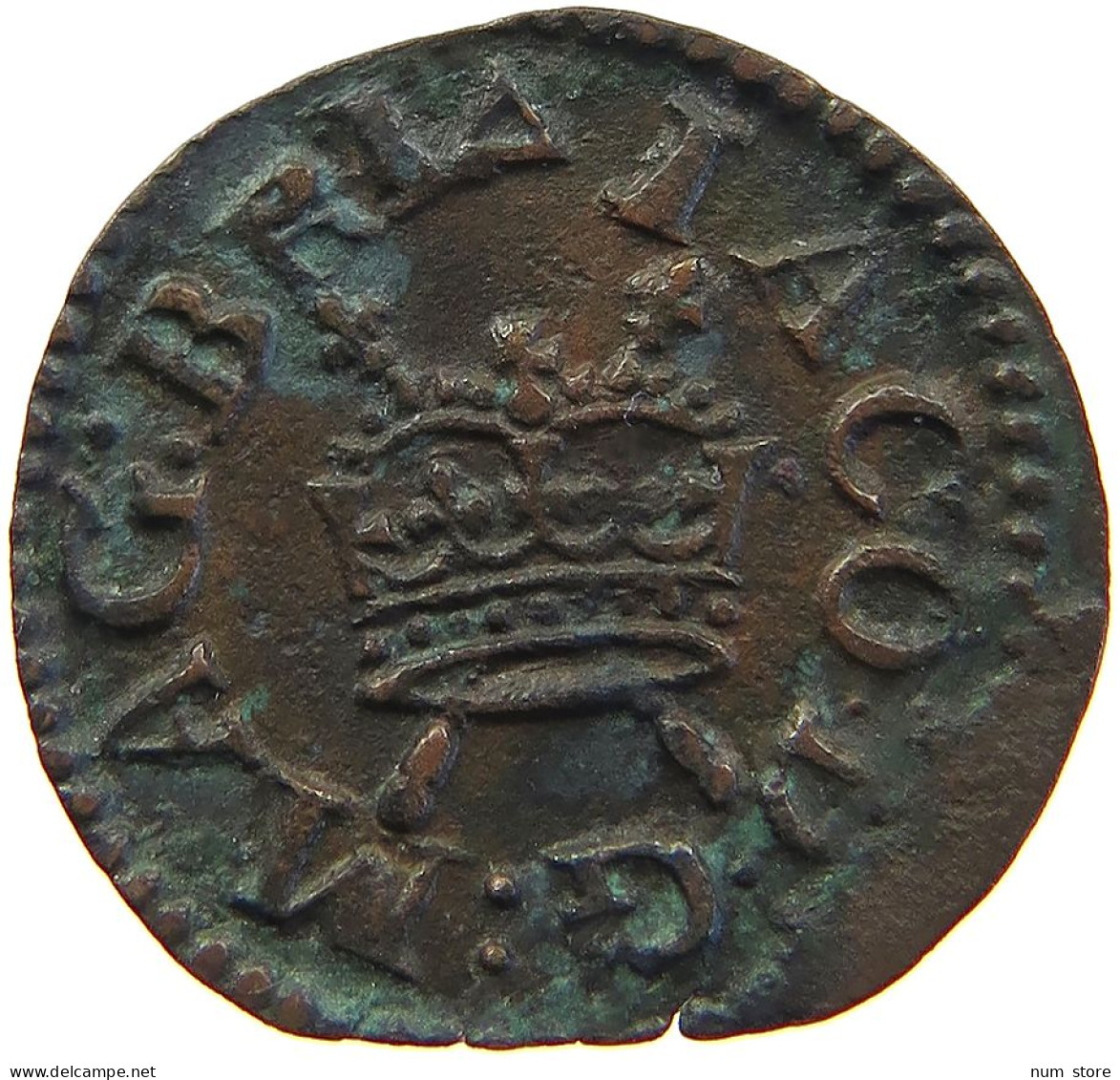 IRELAND FARTHING  Charles II. (1660-1685) #t027 0205 - Irlanda