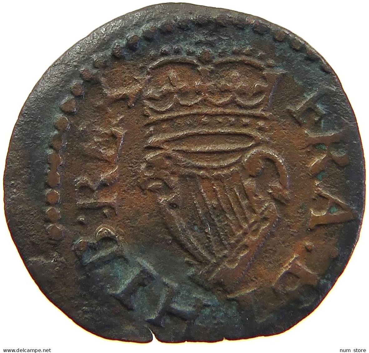 IRELAND FARTHING  Charles II. (1660-1685) #t027 0205 - Irland