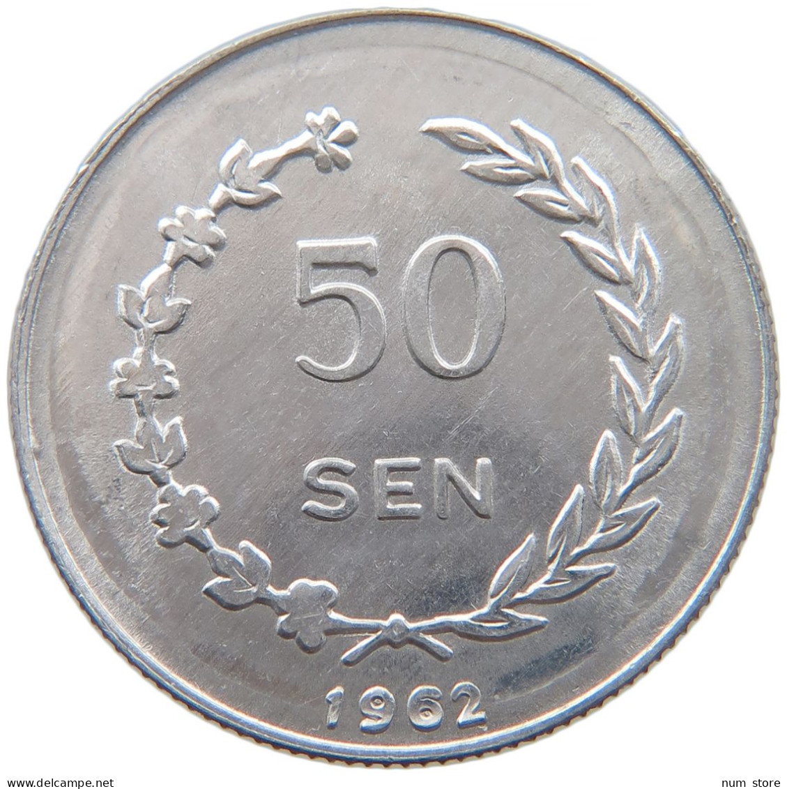 INDONESIA 50 SEN 1962 Irian Barat #t024 0035 - Indonesien