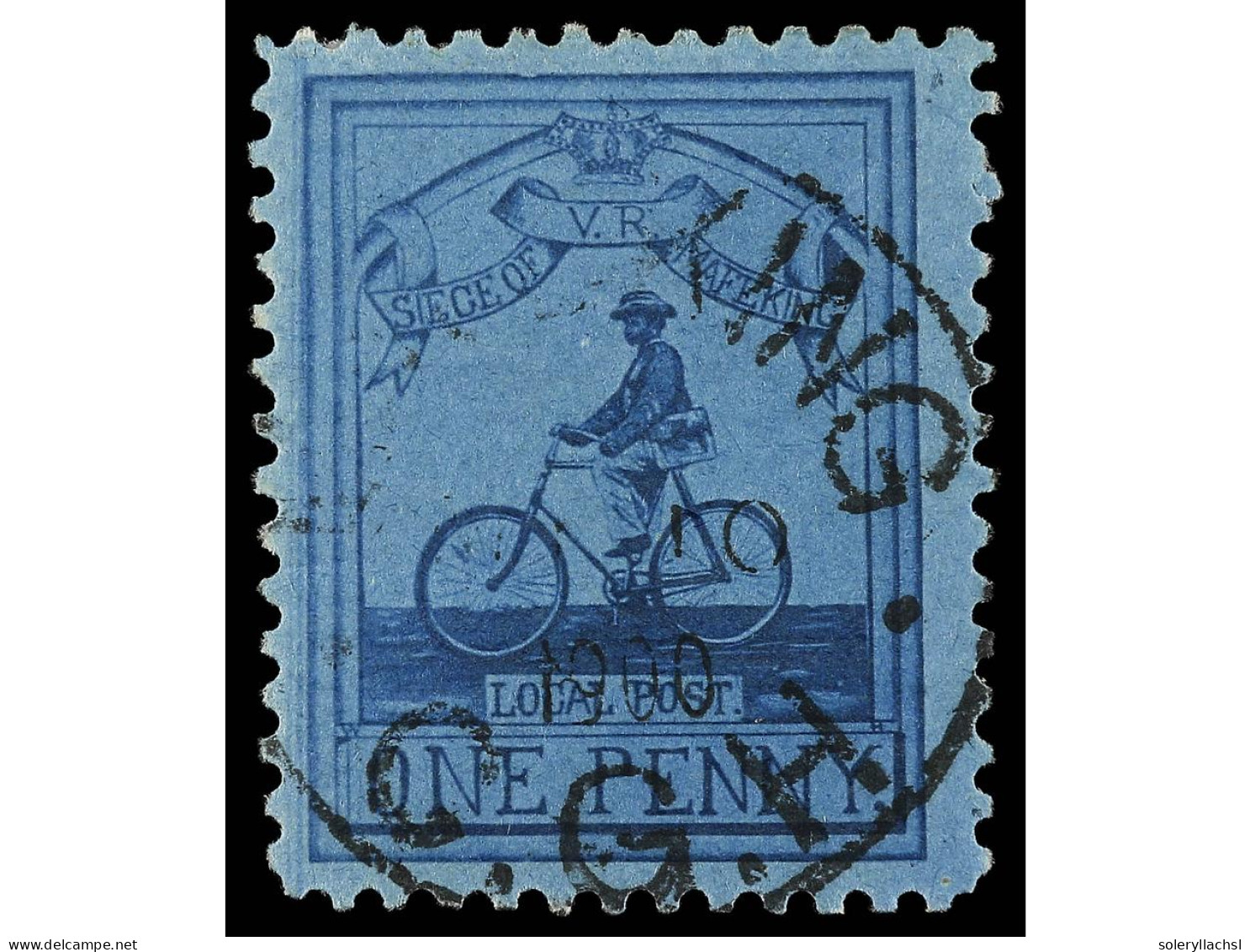 ° CABO DE BUENA ESPERANZA. 1900. MAFEKING SIEGE. 1 P. Pale Blue. Yv. 21 Cat. 325€. SG.17. - Altri & Non Classificati