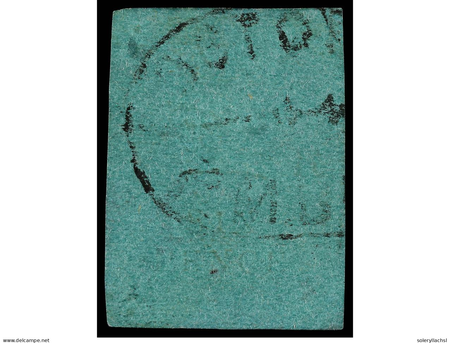 ° NATAL. 1857-61. 6 P. Green. Small Pin Hole. B.P.A. Certificate. Yv. 5 Cat. 1.500€. SG.5. - Other & Unclassified