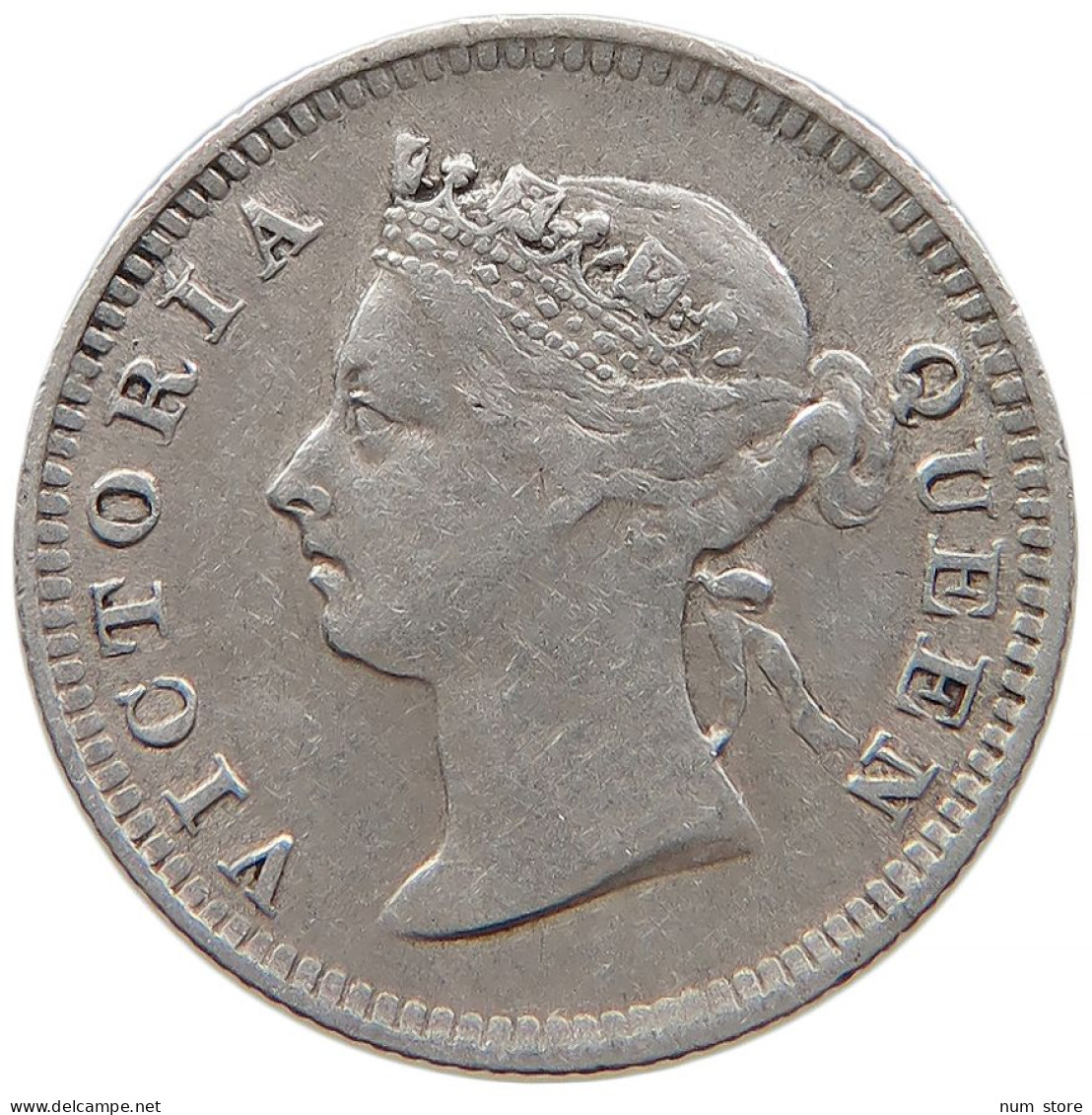 HONG KONG 5 CENTS 1899 Victoria 1837-1901 #t022 0455 - Hong Kong