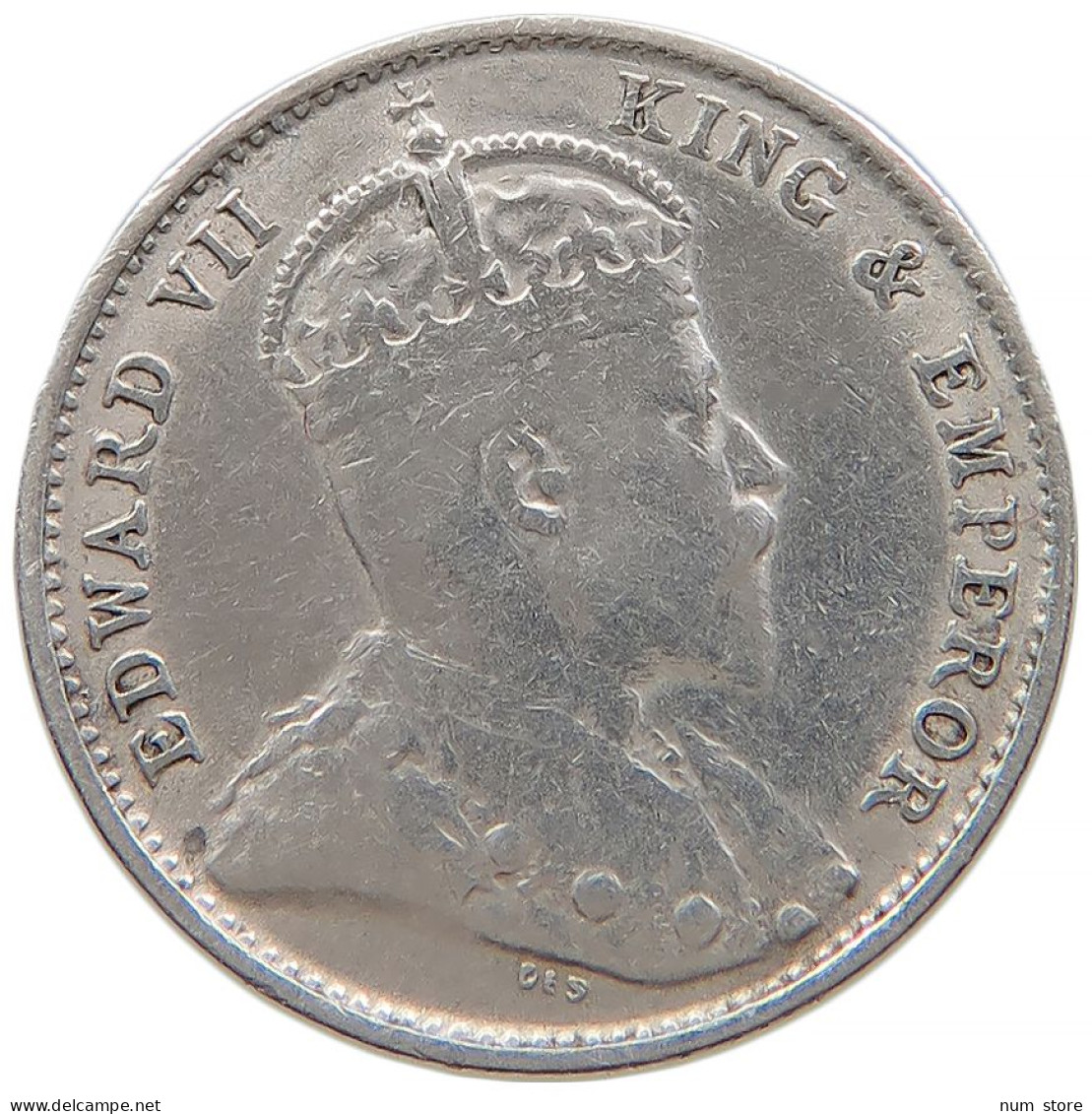 HONG KONG 5 CENTS 1905 Edward VII. (1901 - 1910) #t022 0459 - Hong Kong