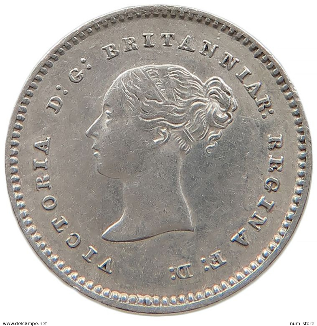 GREAT BRITAIN 2 PENCE MAUNDY 1847 Victoria 1837-1901 #t022 0393 - E. 1 1/2 - 2 Pence