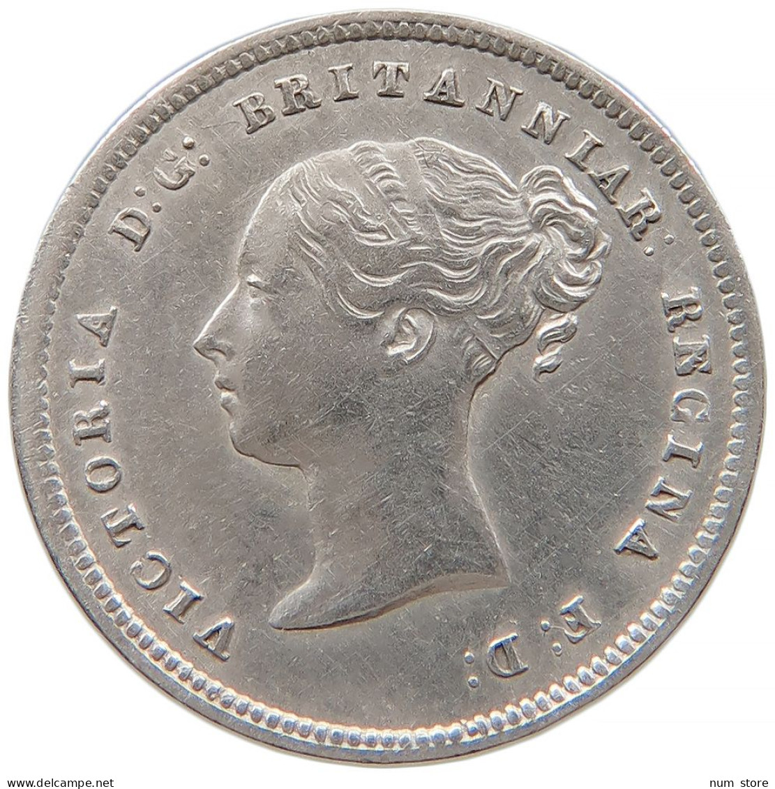 GREAT BRITAIN 4 PENCE MAUNDY 1840 Victoria 1837-1901 #t022 0547 - G. 4 Pence/ Groat