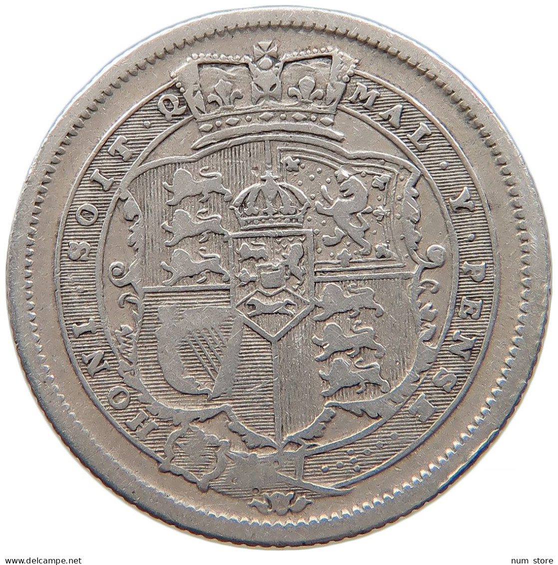 GREAT BRITAIN SHILLING 1816 Georg III. 1760-1820 #t022 0733 - I. 1 Shilling