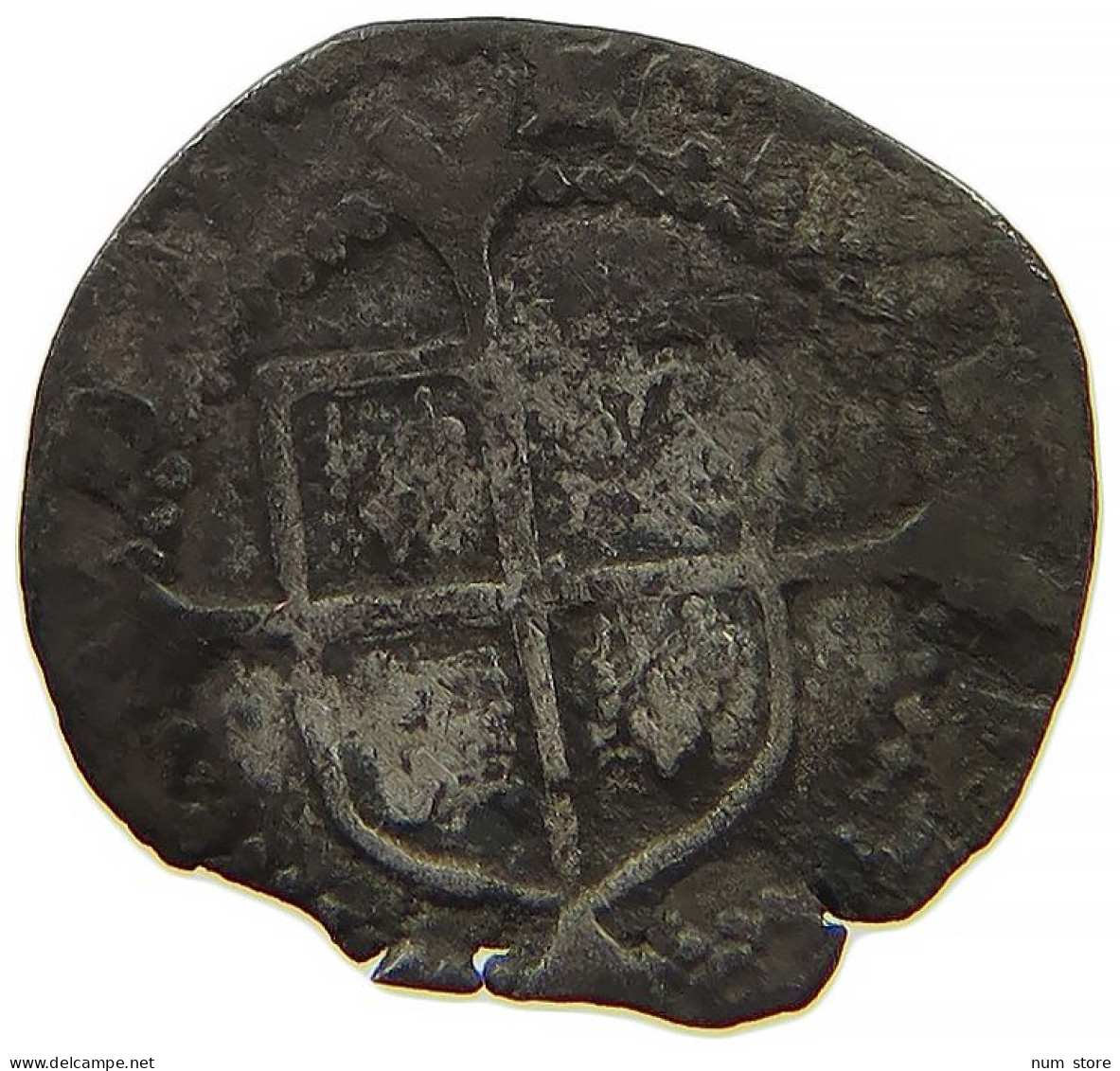 GREAT BRITAIN PENNY  Elizabeth I. (1558-1603) #t027 0363 - 1485-1662 : Tudor / Stuart