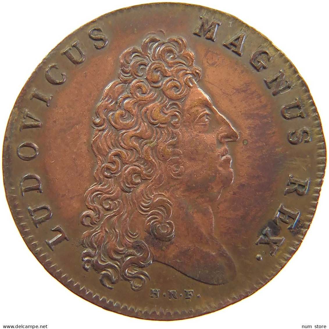 FRANCE MEDAILLE 1700 Louis XIV. (1643–1715) CHAMBRE AUX DENIERS CHAMBRE AUX DENIERS 1700 #sm05 1025 - Royal / Of Nobility