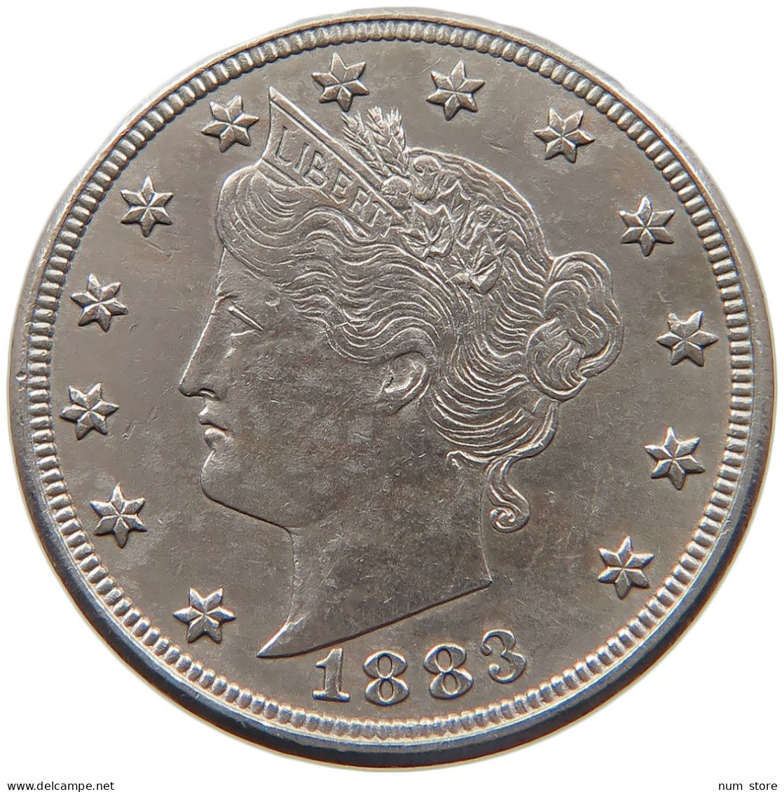 UNITED STATES OF AMERICA NICKEL 1883 LIBERTY #t028 0423 - 1883-1913: Liberty (Libertà)