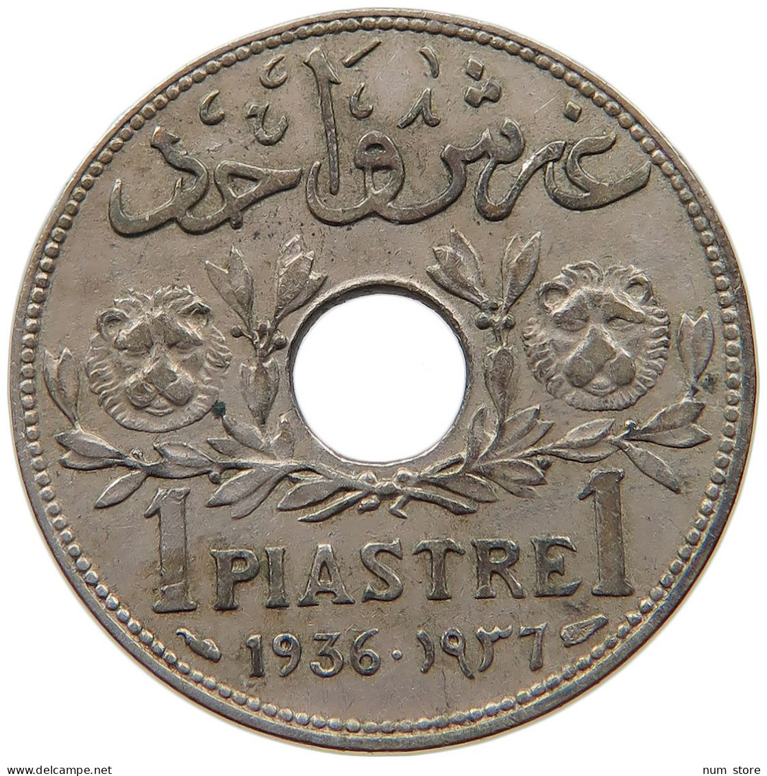 SYRIA PIASTRE 1936  #t028 0419 - Syria