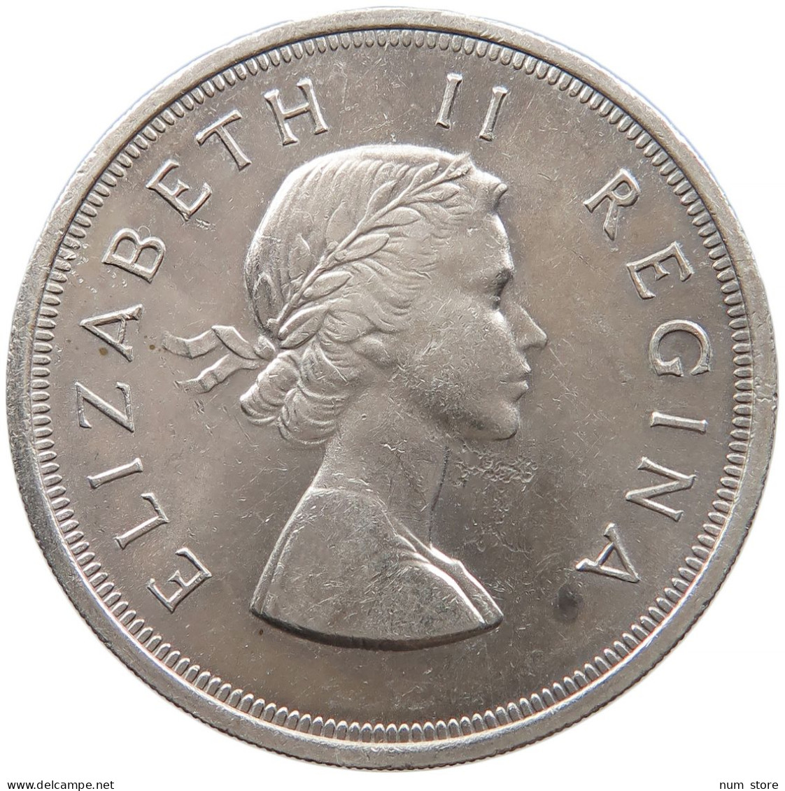 SOUTH AFRICA 5 SHILLINGS 1958 Elizabeth II. (1952-2022) #t025 0091 - South Africa