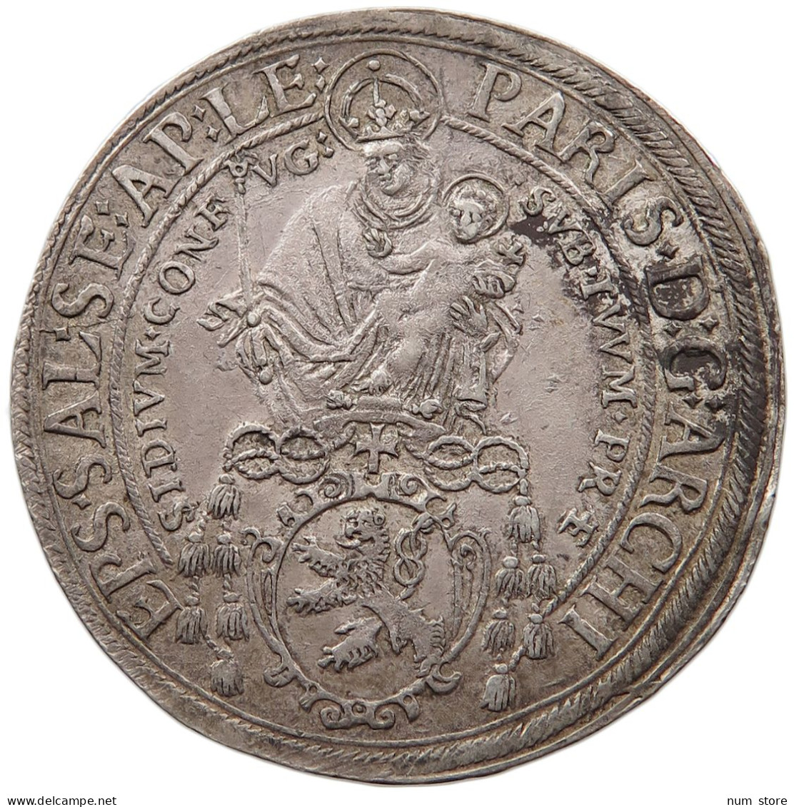 SALZBURG ERZBISTUM TALER 1628/7  Paris Graf Lodron 1619 - 1653 #t029 0013 - Autriche