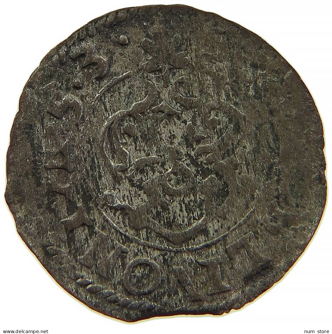 RIGA SOLIDUS SCHILLING 1653 Christina (1632-1654) #t027 0341 - Lettonie