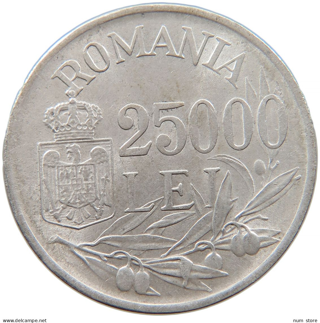ROMANIA 25000 LEI 1946 Mihai I. 1940-1947 #t025 0159 - Roumanie