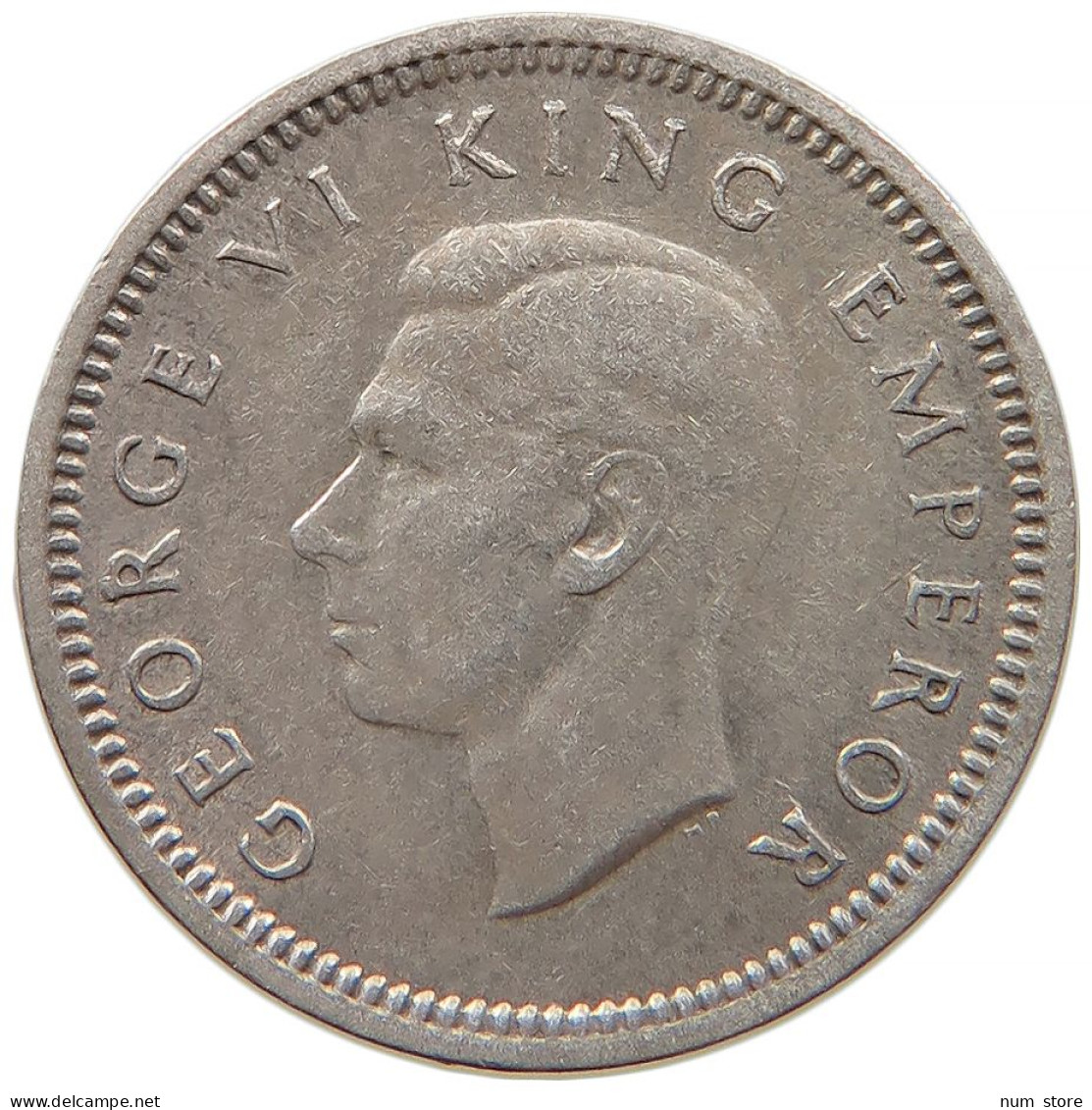 NEW ZEALAND 3 PENCE 1939 George VI. (1936-1952) #t023 0275 - Nouvelle-Zélande