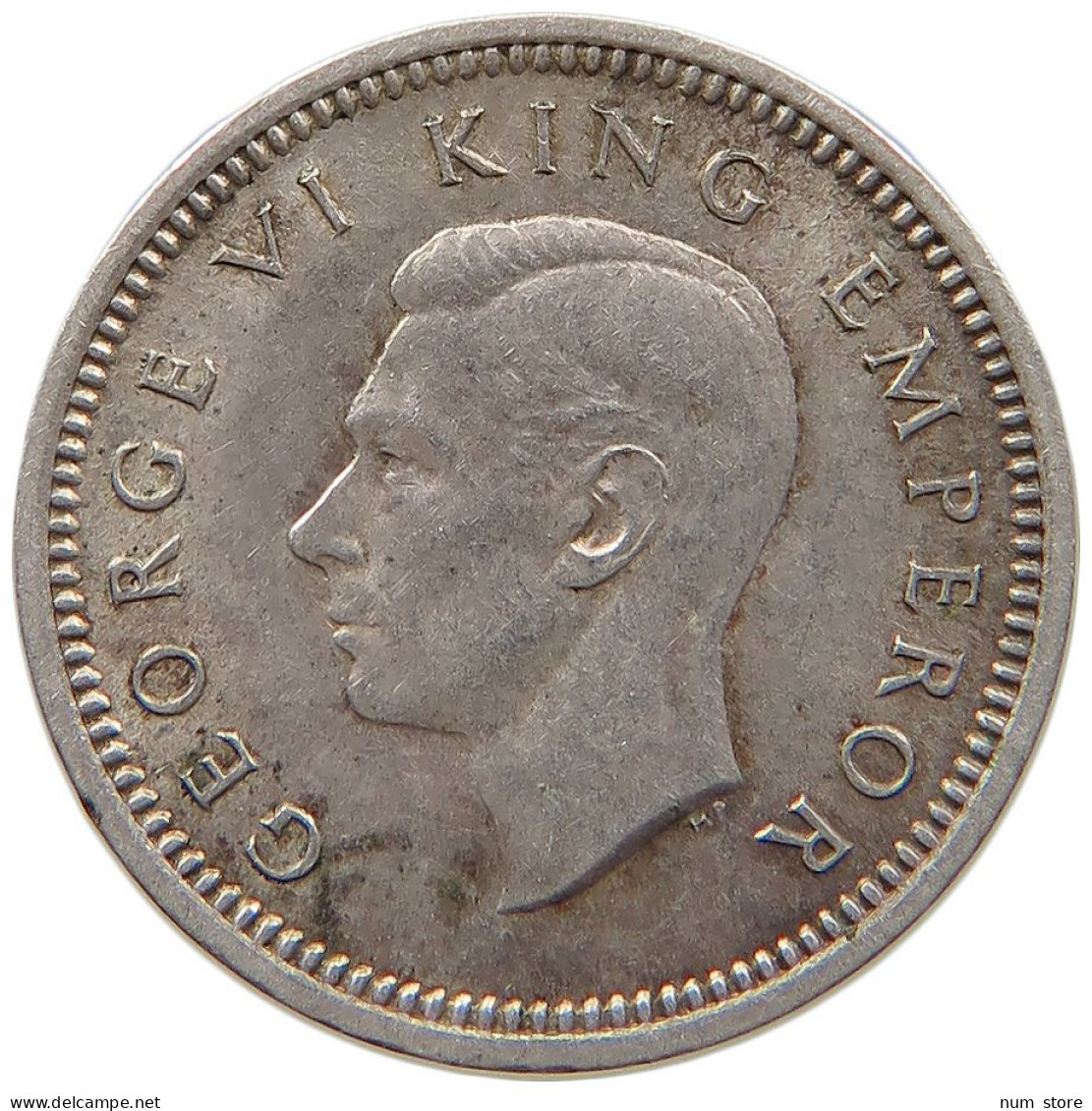 NEW ZEALAND 3 PENCE 1942 George VI. (1936-1952) #t023 0277 - Nuova Zelanda