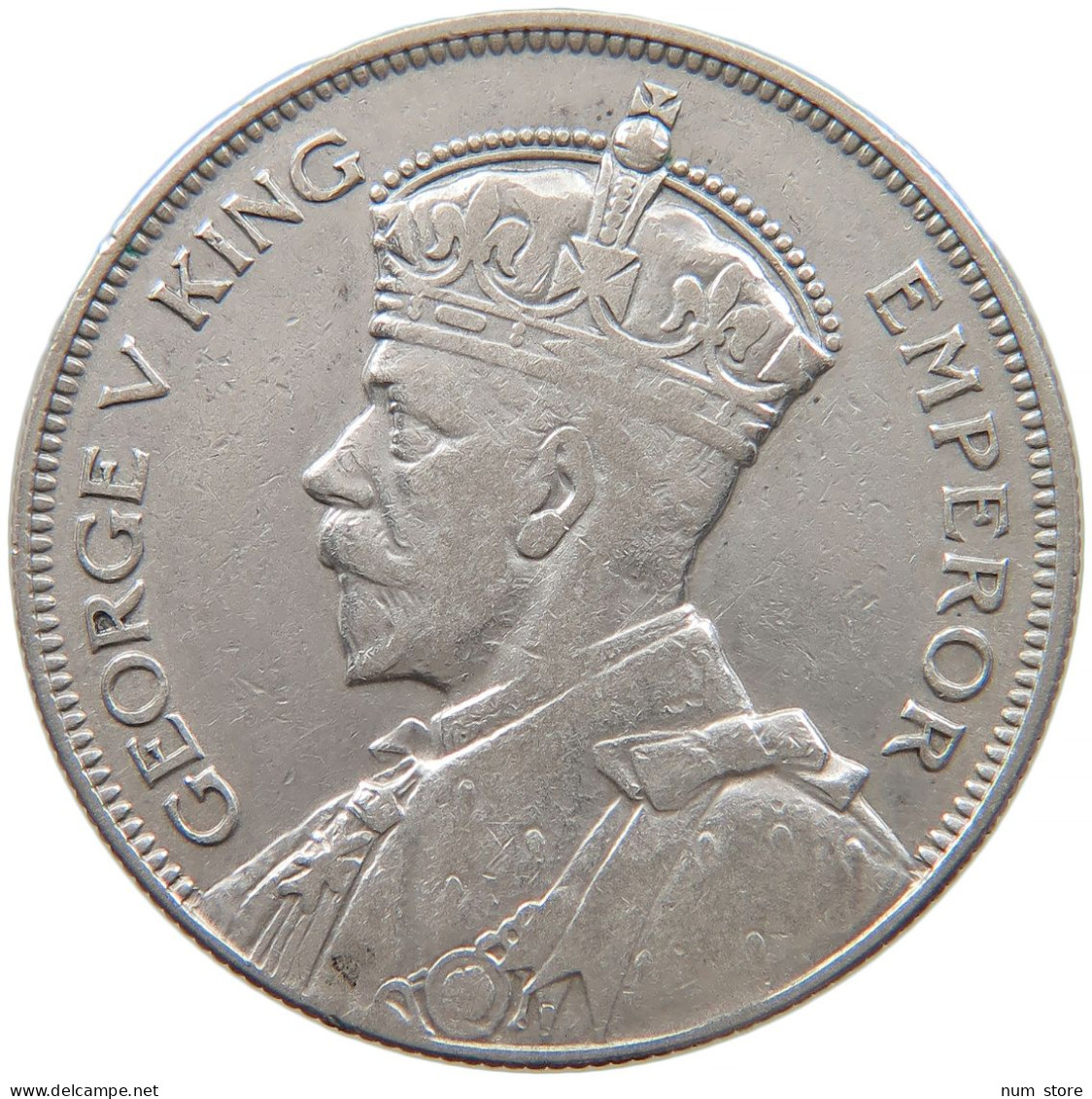 NEW ZEALAND 1/2 HALF CROWN 1935 George V. (1910-1936) #t023 0305 - New Zealand