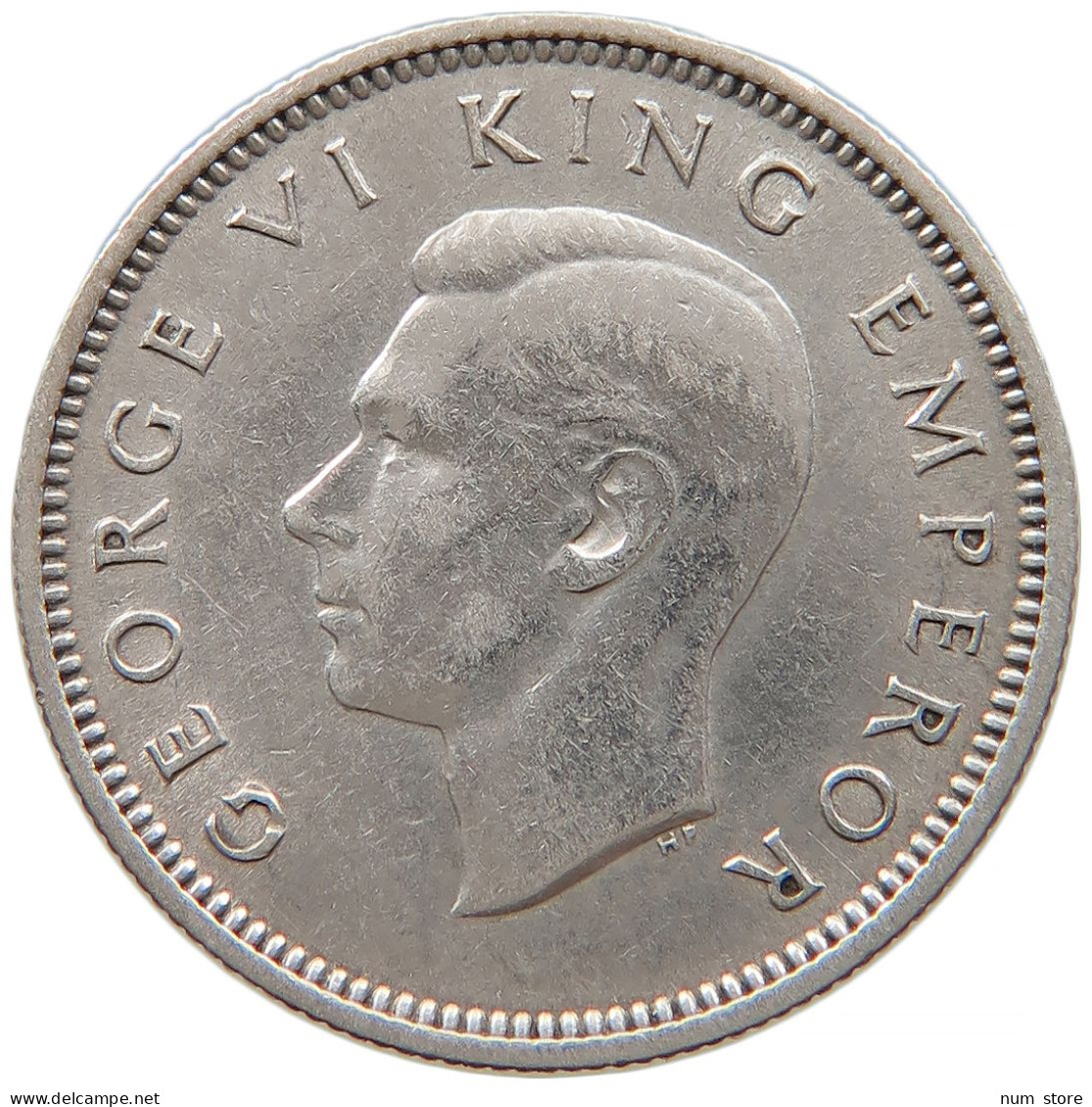 NEW ZEALAND SIXPENCE 1937 George VI. (1936-1952) #t022 0611 - Nueva Zelanda