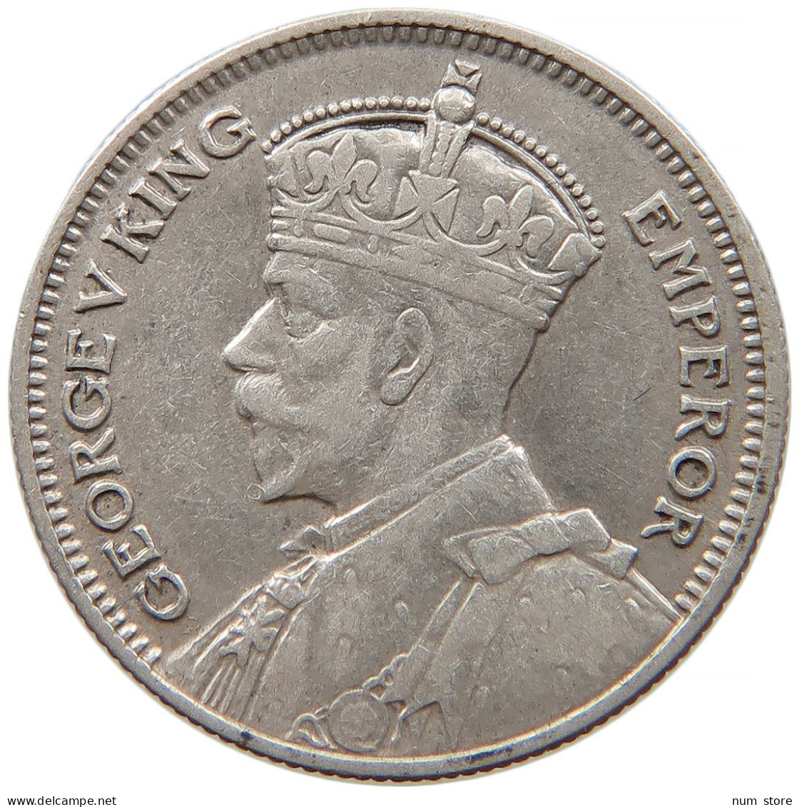 NEW ZEALAND SIXPENCE 1934 George V. (1910-1936) #t022 0609 - Nieuw-Zeeland