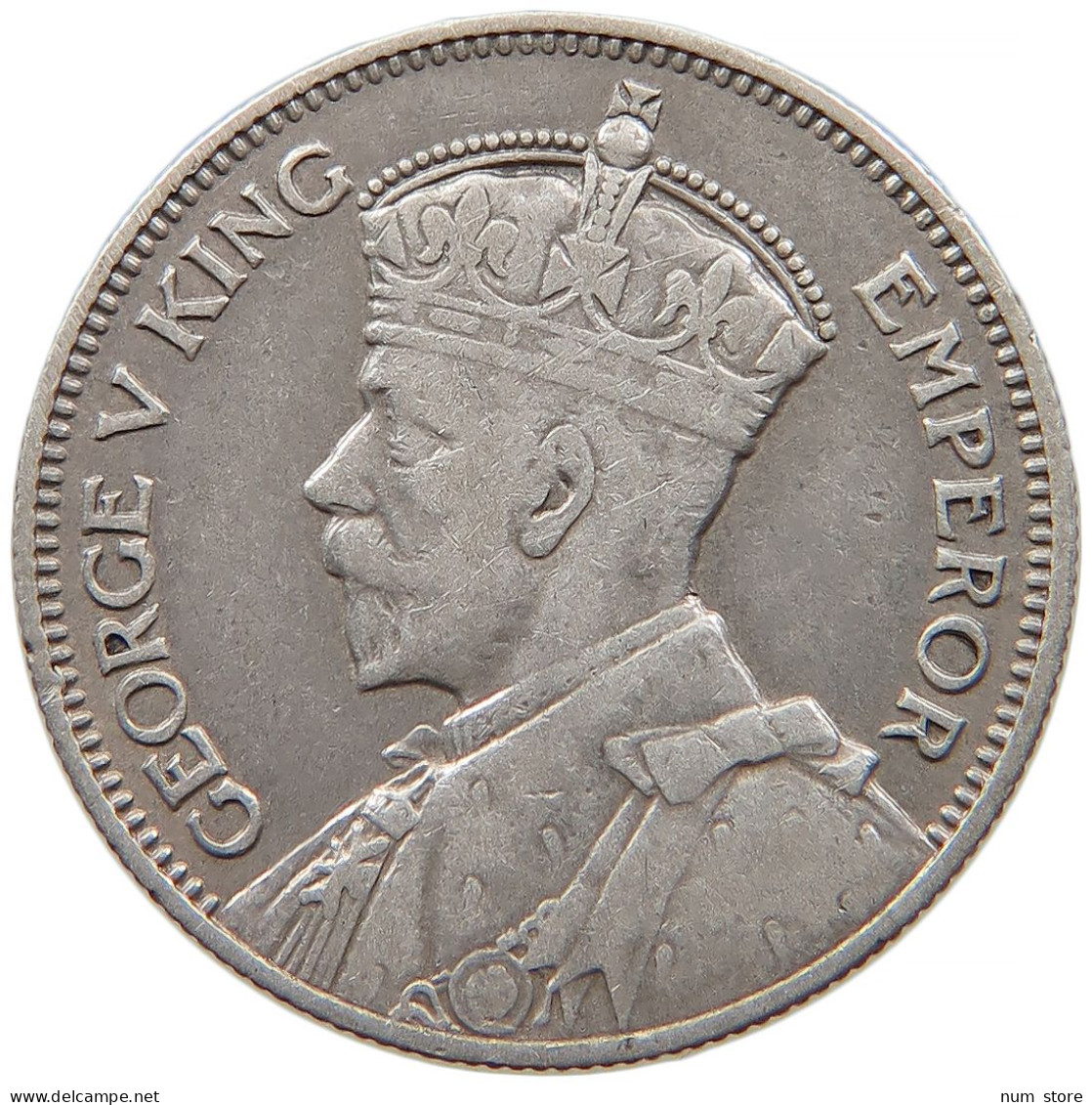 NEW ZEALAND SHILLING 1934 George V. (1910-1936) #t022 0745 - Nueva Zelanda