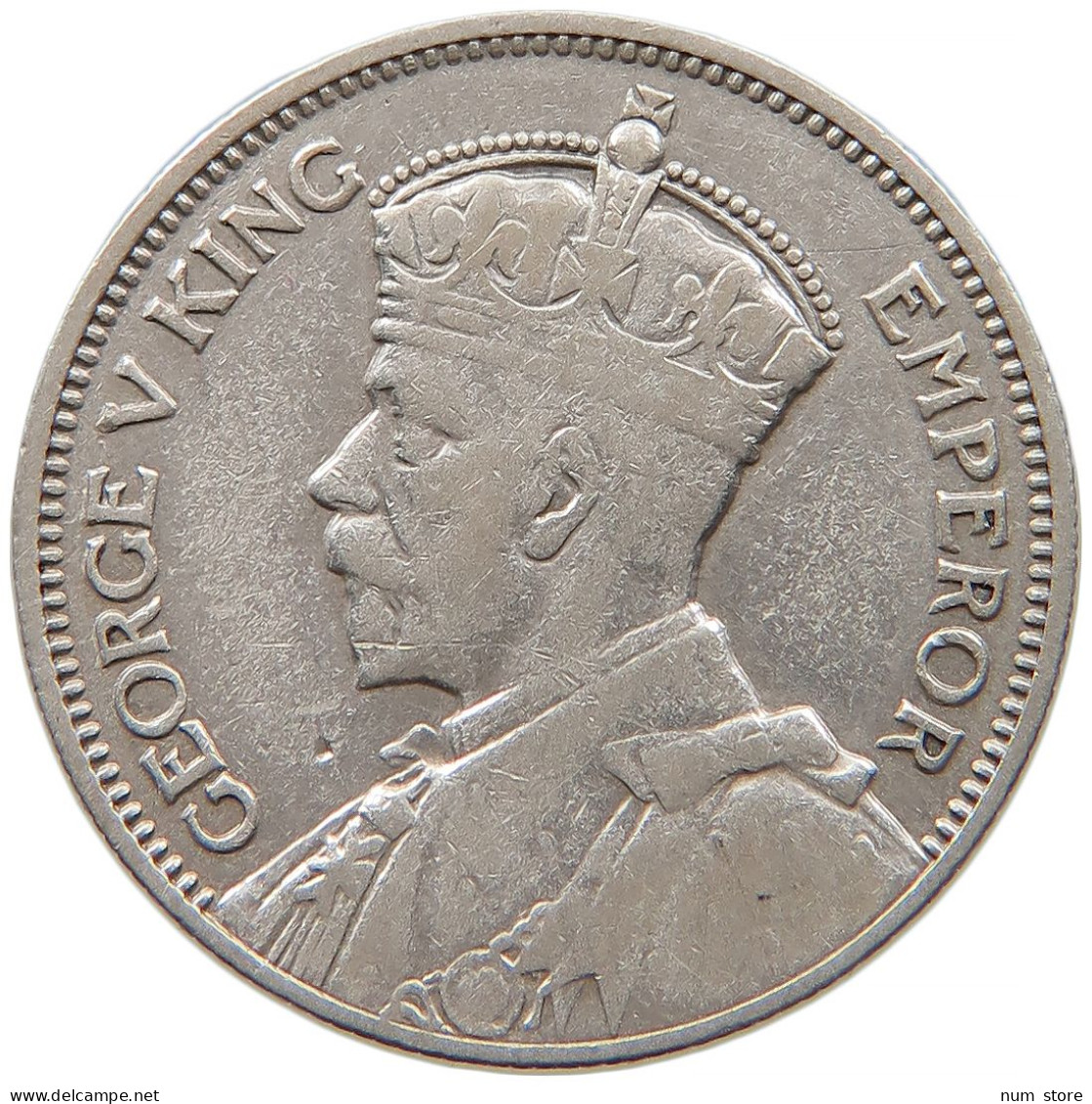 NEW ZEALAND SHILLING 1934 George V. (1910-1936) #t022 0747 - Neuseeland