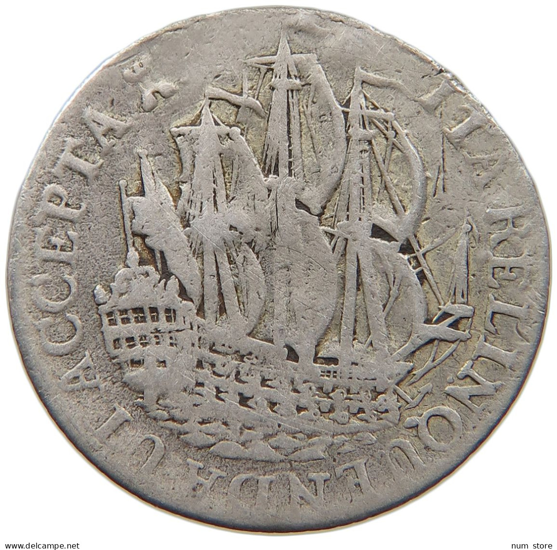 NETHERLANDS ZEELAND 6 STUIVERS 1765  #t026 0187 - Provincial Coinage