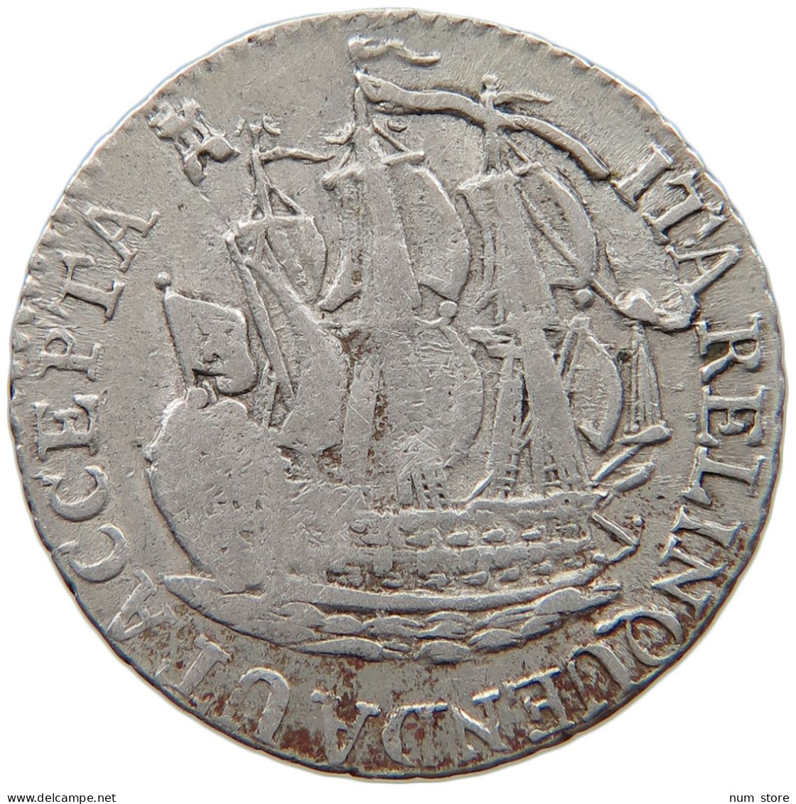 NETHERLANDS ZEELAND 6 STUIVERS 1790  #t026 0185 - Provincial Coinage