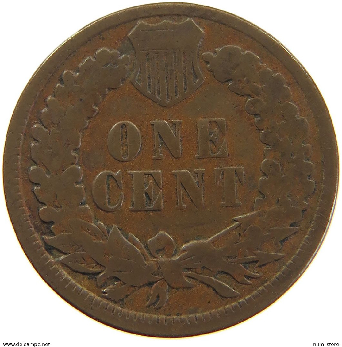 UNITED STATES OF AMERICA CENT 1887 INDIAN HEAD #t024 0139 - 1859-1909: Indian Head