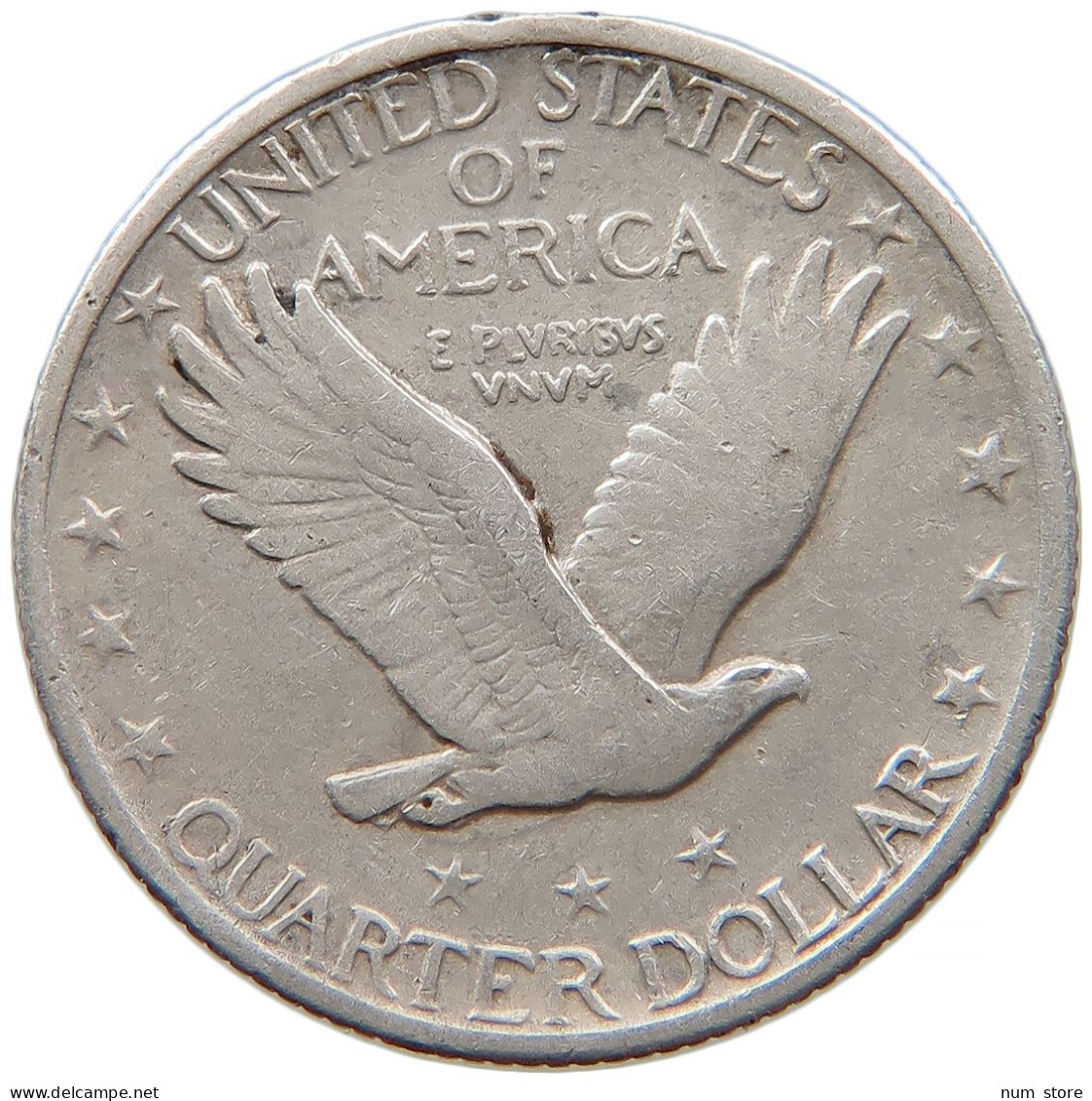 UNITED STATES OF AMERICA QUARTER 1917 STANDING LIBERTY #t022 0765 - 1916-1930: Standing Liberty