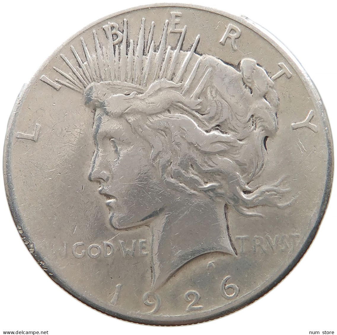 UNITED STATES OF AMERICA DOLLAR 1926 PEACE #t025 0019 - 1921-1935: Peace