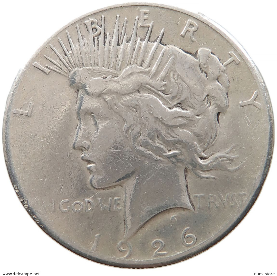 UNITED STATES OF AMERICA DOLLAR 1926 PEACE #t025 0019 - 1921-1935: Peace (Pace)