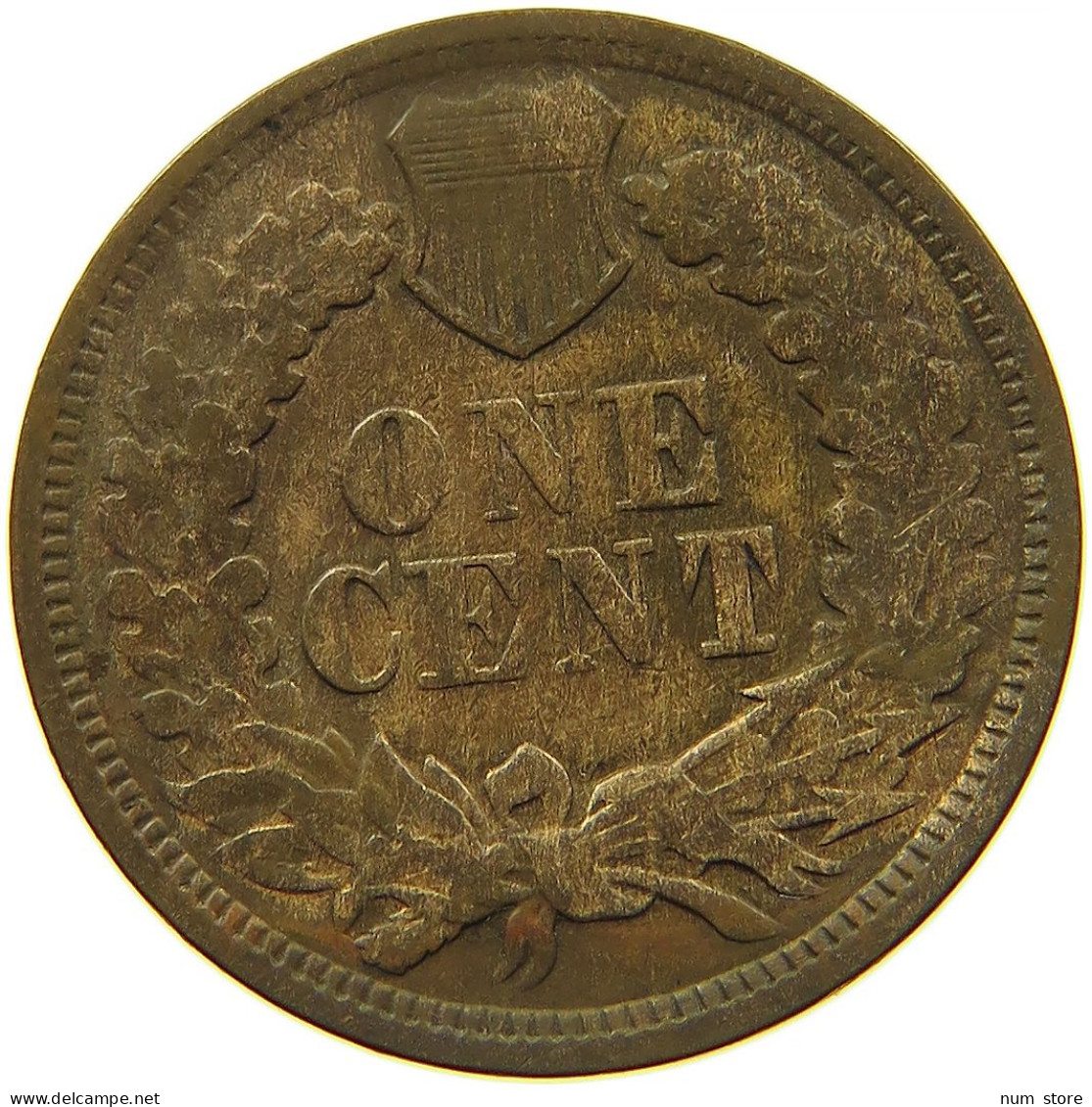 UNITED STATES OF AMERICA CENT 1870 INDIAN HEAD #t027 0475 - 1859-1909: Indian Head