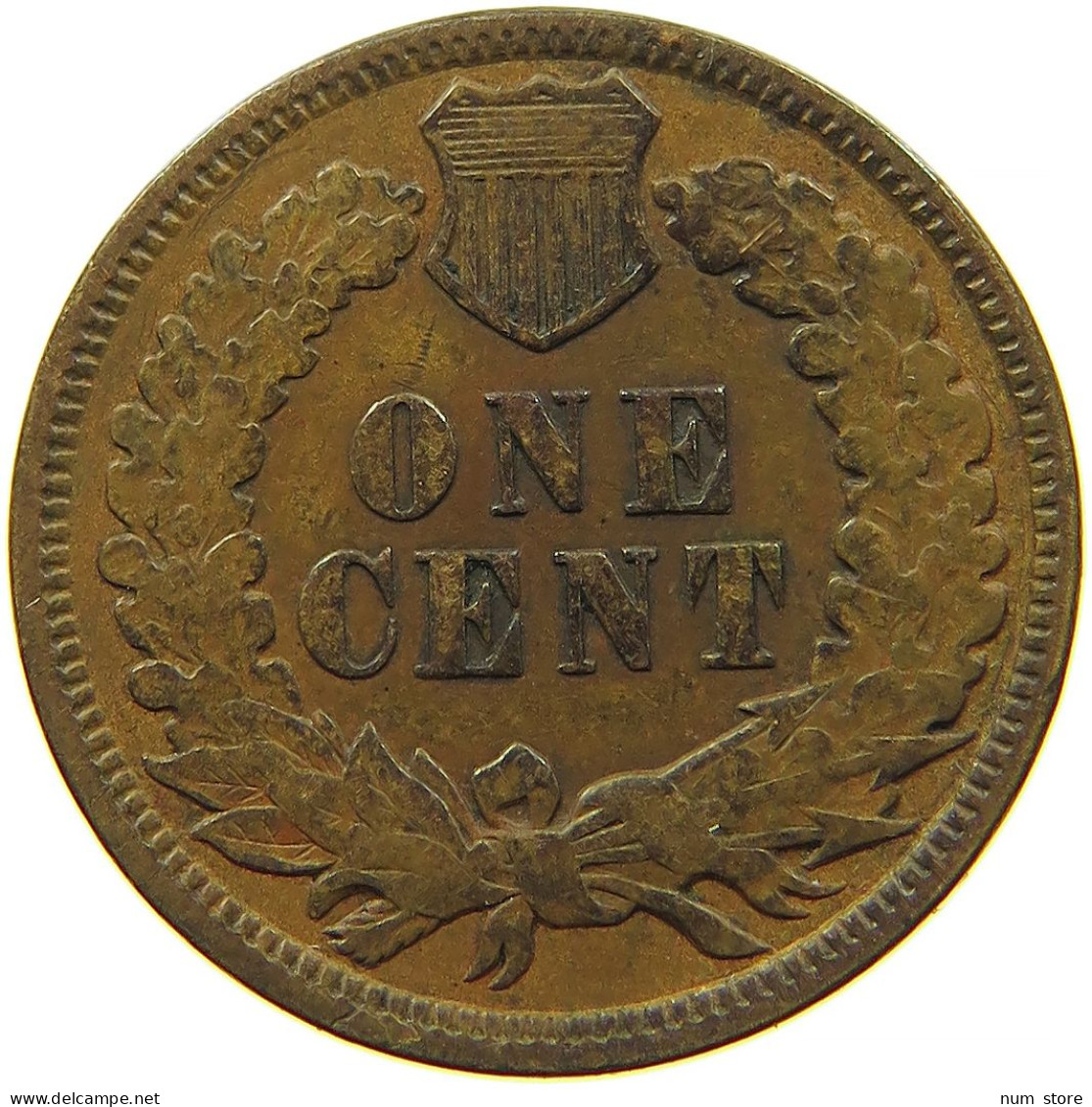 UNITED STATES OF AMERICA CENT 1880 INDIAN HEAD #t027 0471 - 1859-1909: Indian Head