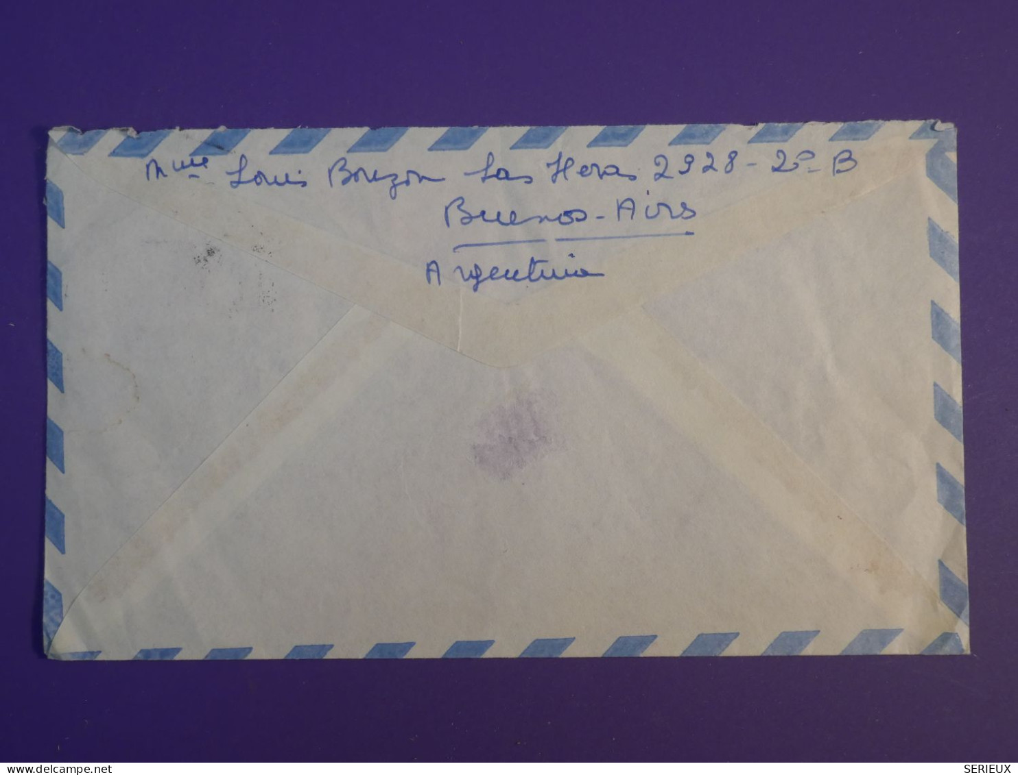 DA18 ARGENTINA   BELLE LETTRE 1966  A SOCHAUX  FRANCE ++ + AFF. INTERESSANT++ - Airmail