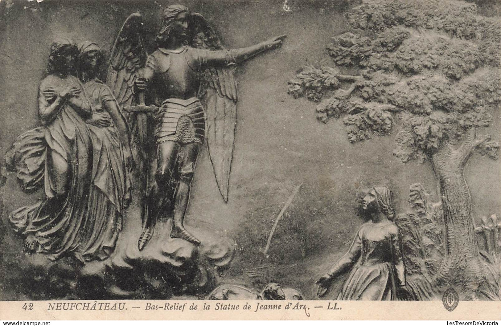 FRANCE - Neufchâteau - Bas-relief De La Statue De Jeanne D'Arc - Carte Postale Ancienne - Neufchateau